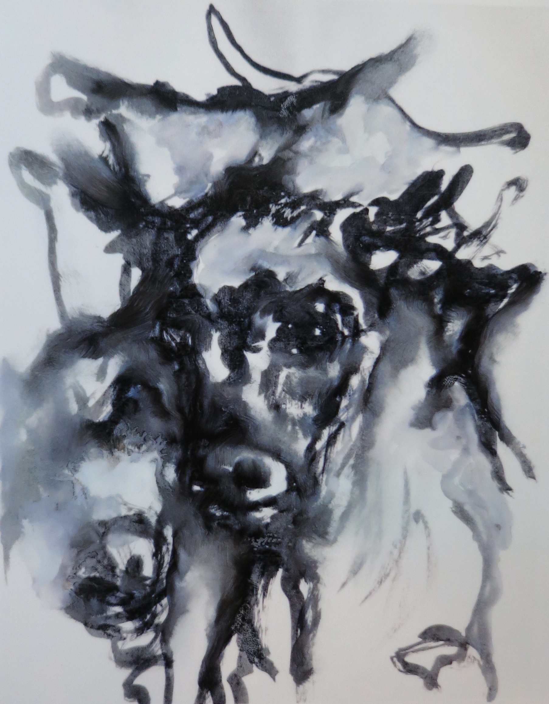  Ink on paper &ndash; 11&rdquo; x 8&rdquo; 