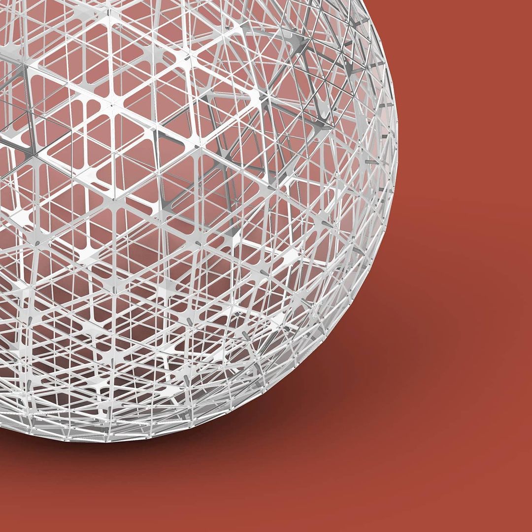 Grasshopper Tutorial Geodesic Sphere Dome — Easyref 合作创作者 8214