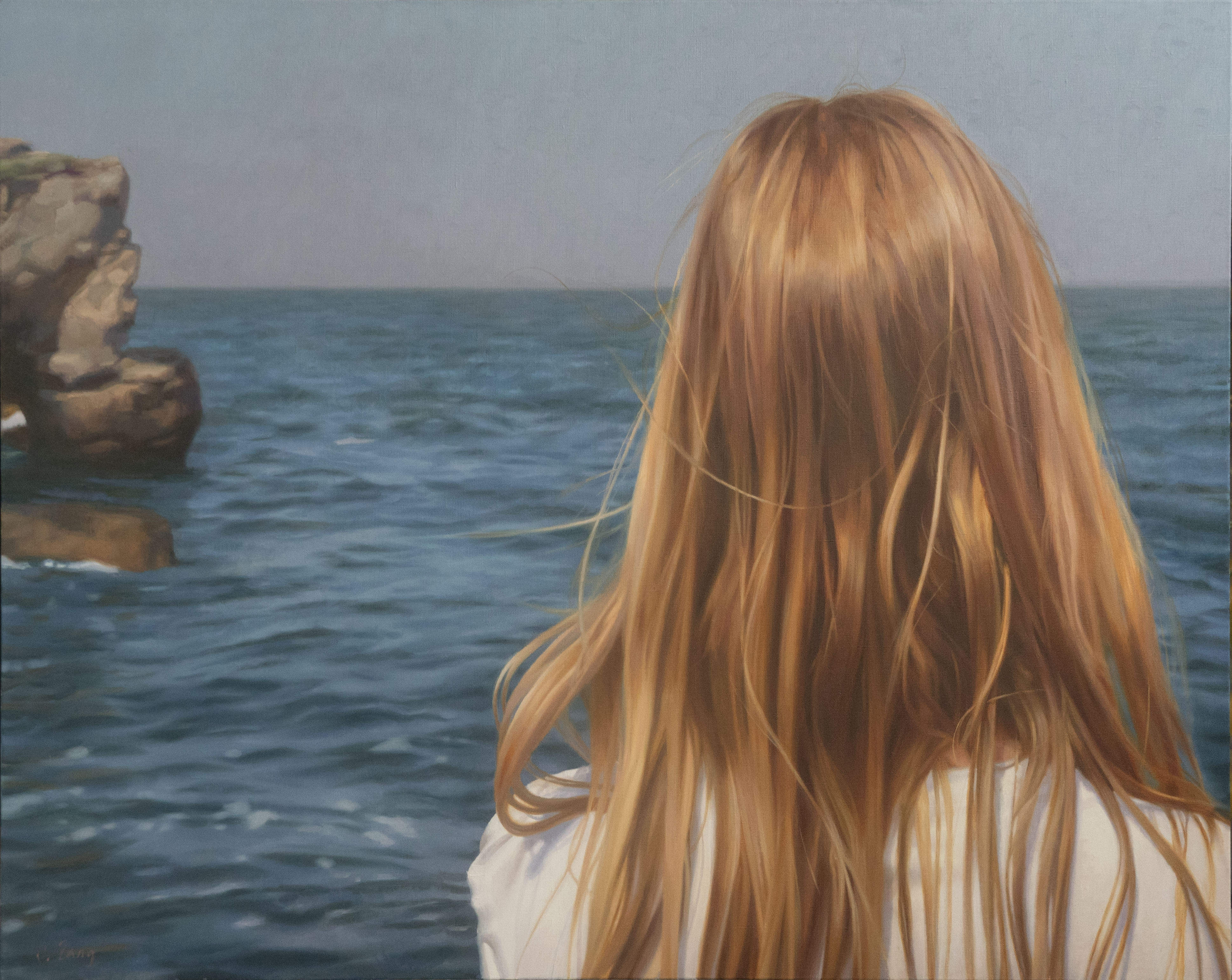 Presence, 110*140 cm, oil on canvas