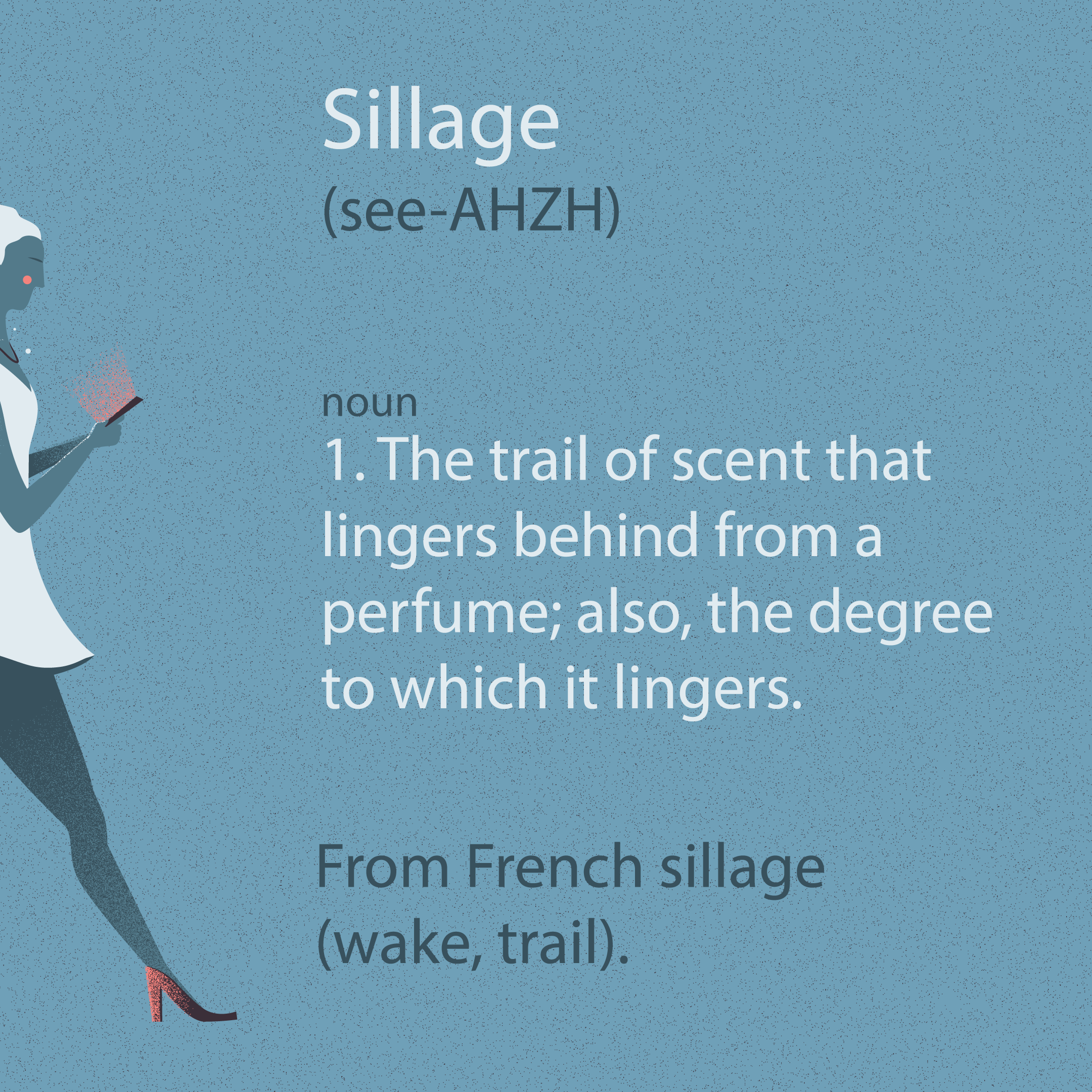 perfume sillage definition