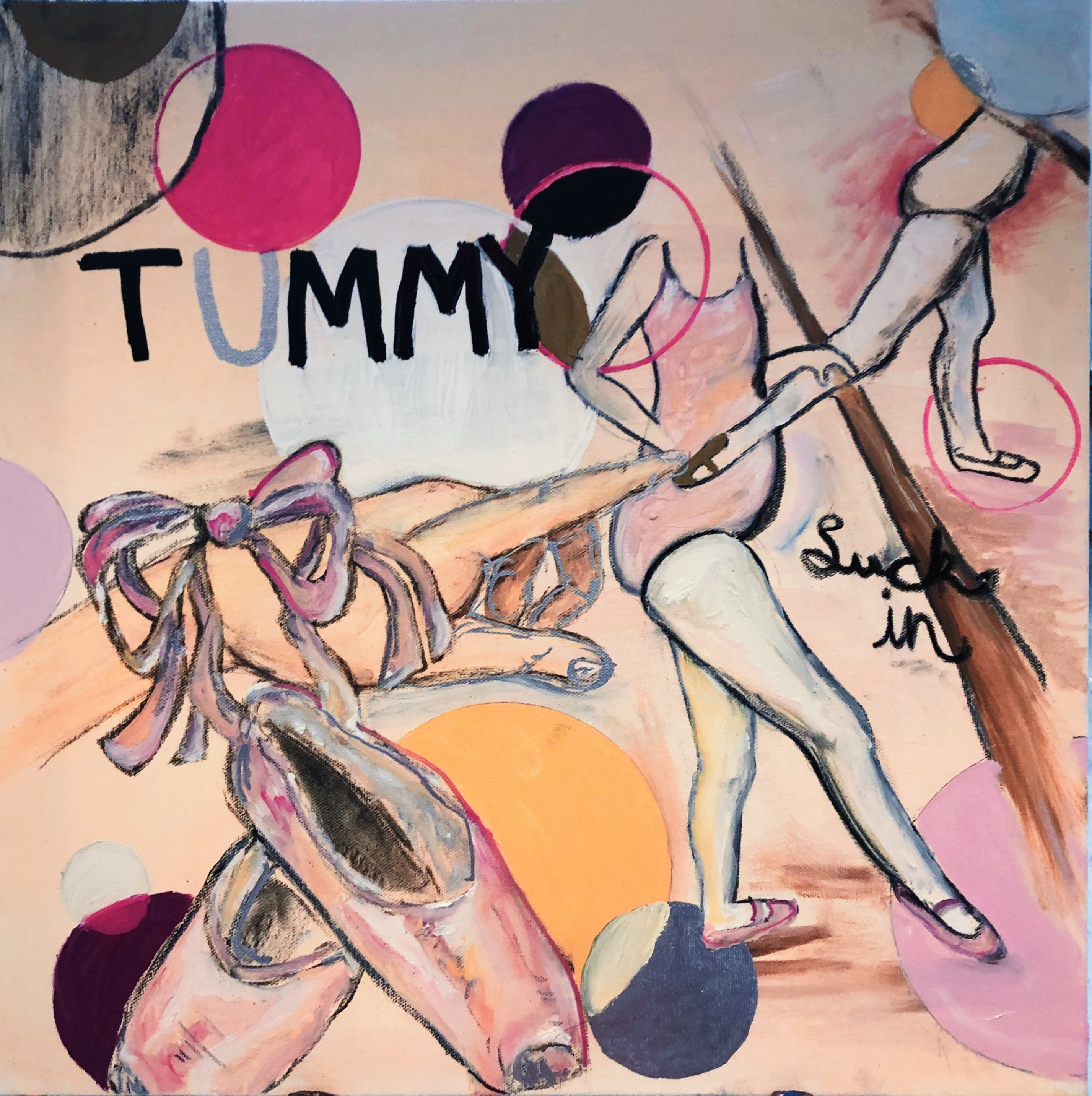 Poke - 2019 - 24"x24" - Contact for purchase 