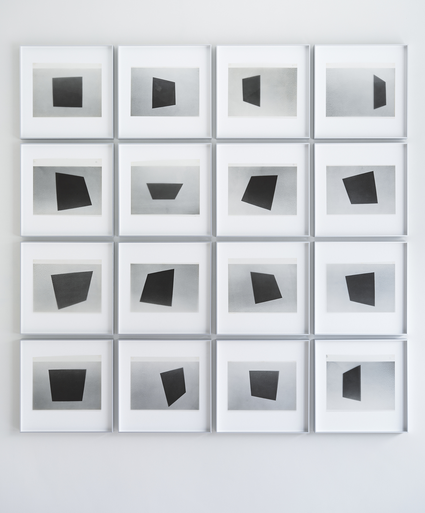 Mario Cresci Alterazione del quadrato, dalla serie Geometria non euclidea, Venezia 1964 - Matera 1972 1972 photo ©Stephen White and Co.