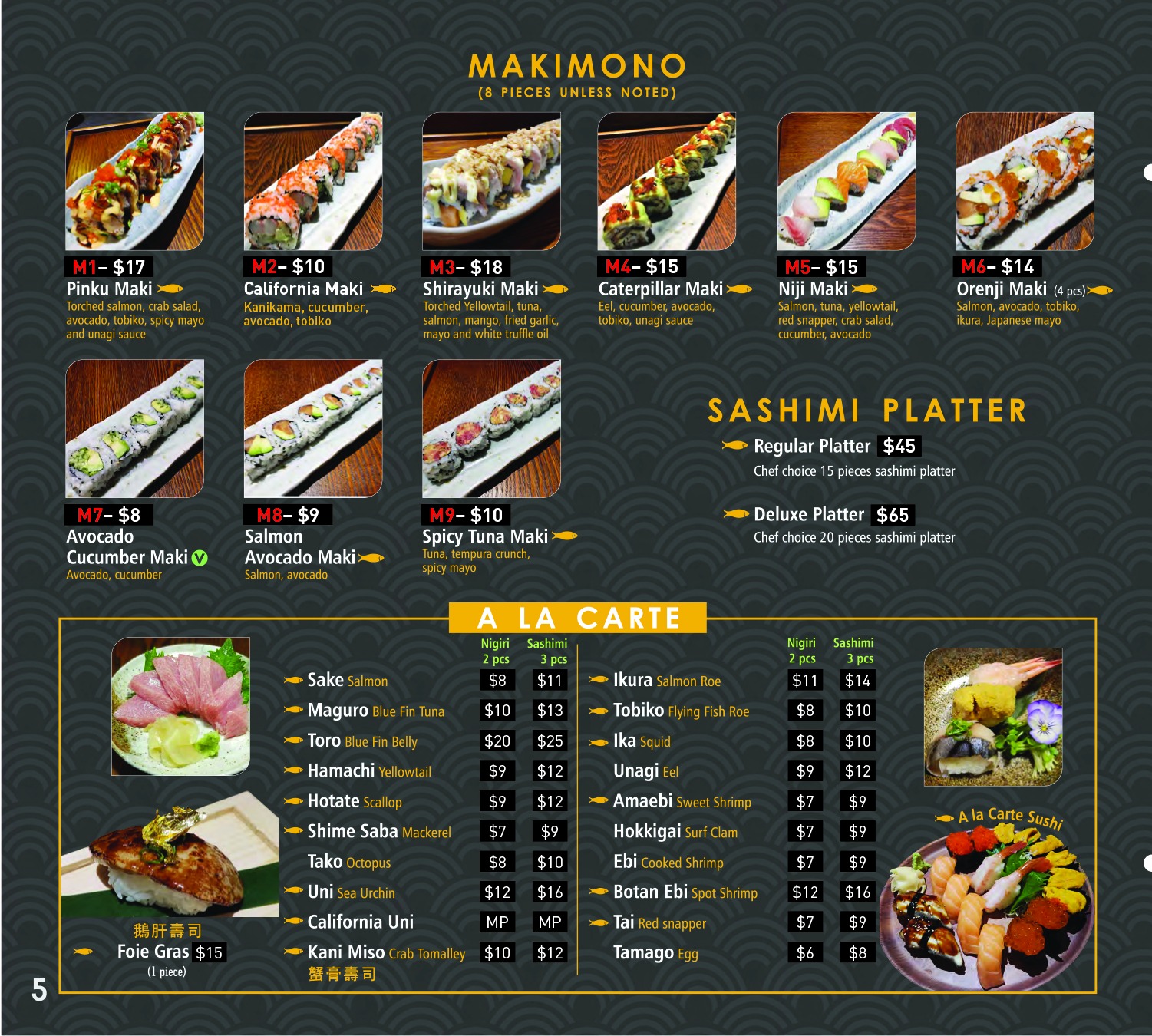 Tora Menu — Tora