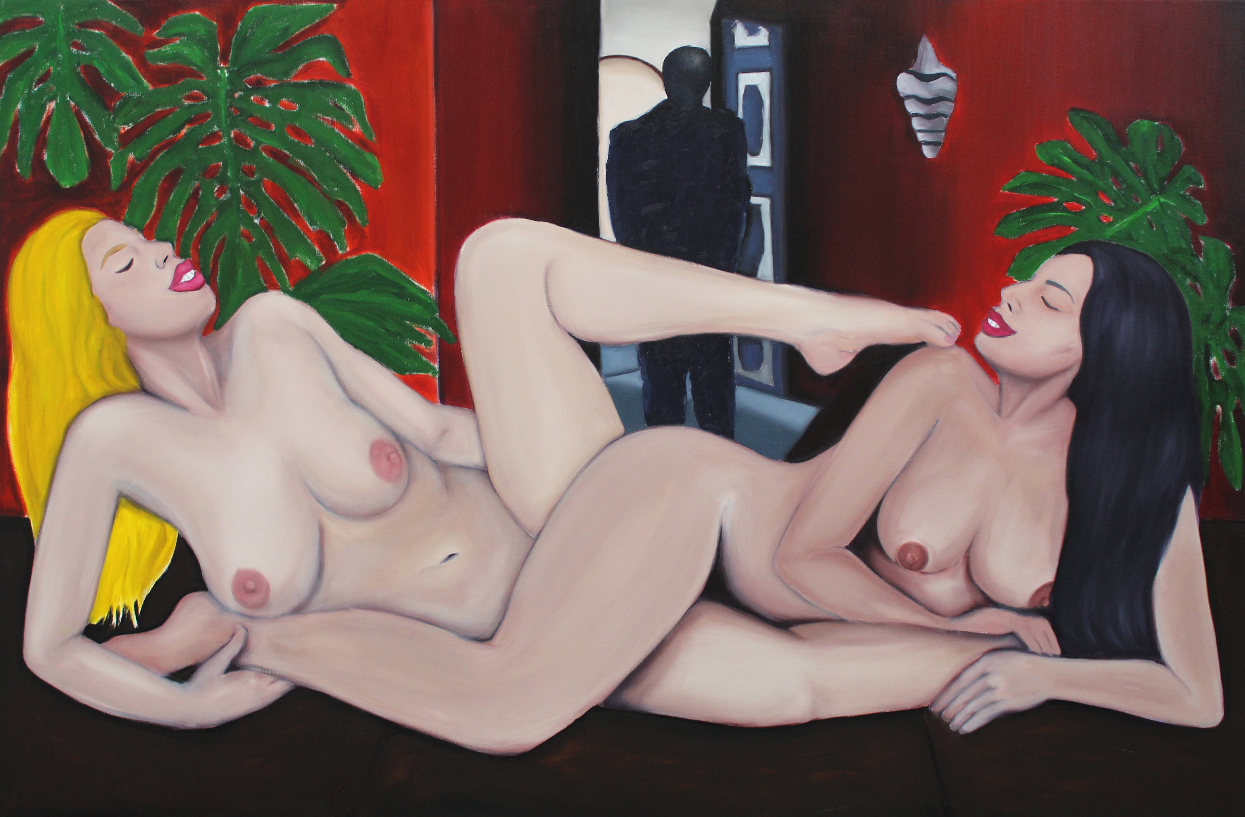 Pasolini would be glad, Oil on canvas, 120x180 cm, 2021 cm