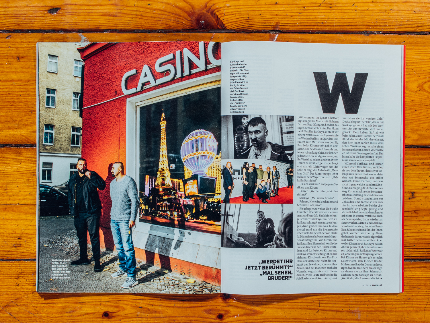 Stern / Zwei Freunde aus Spandau und ihr Film Famylie / Januar 2018