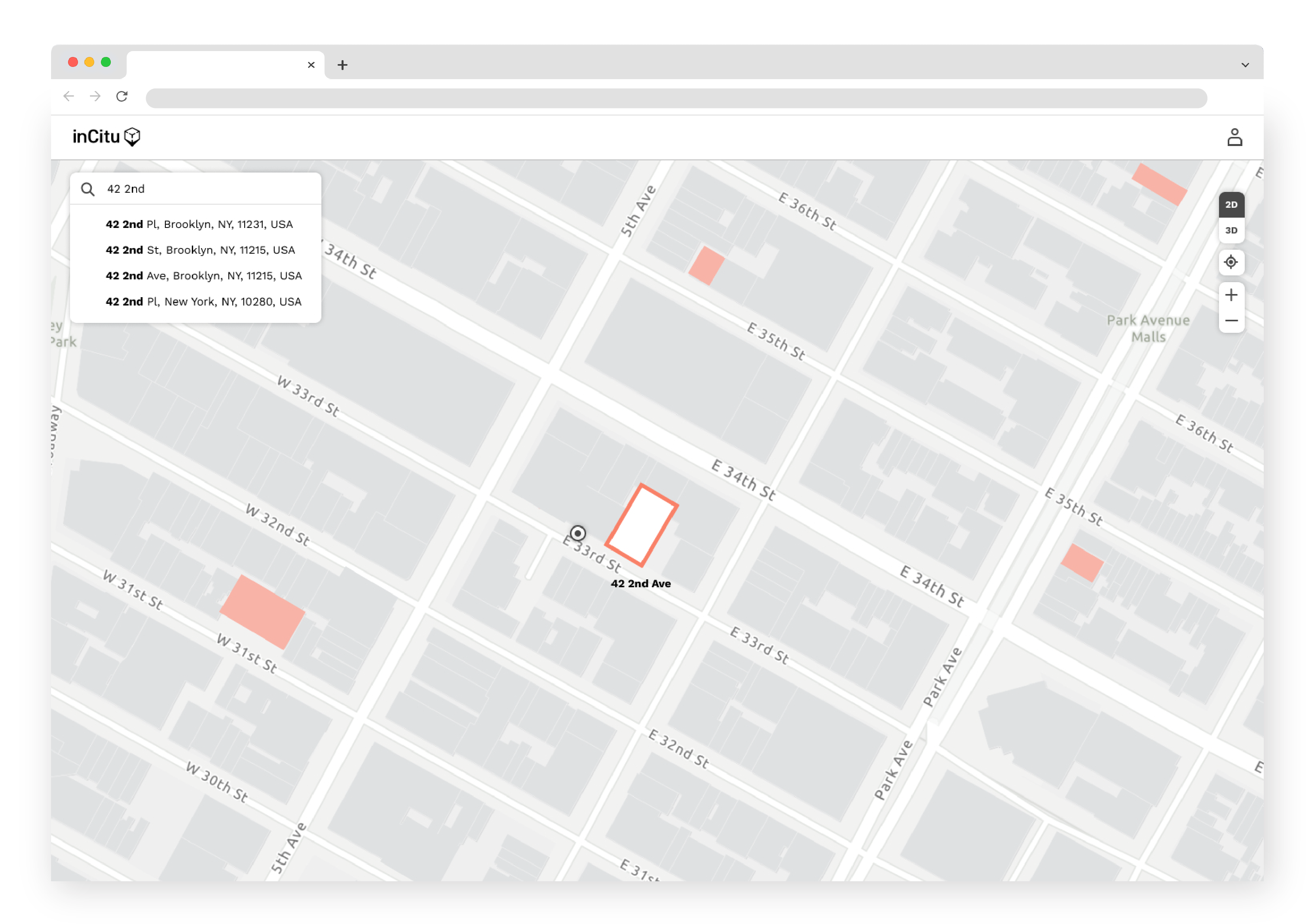 Updates include: new building footprint, new search bar UI