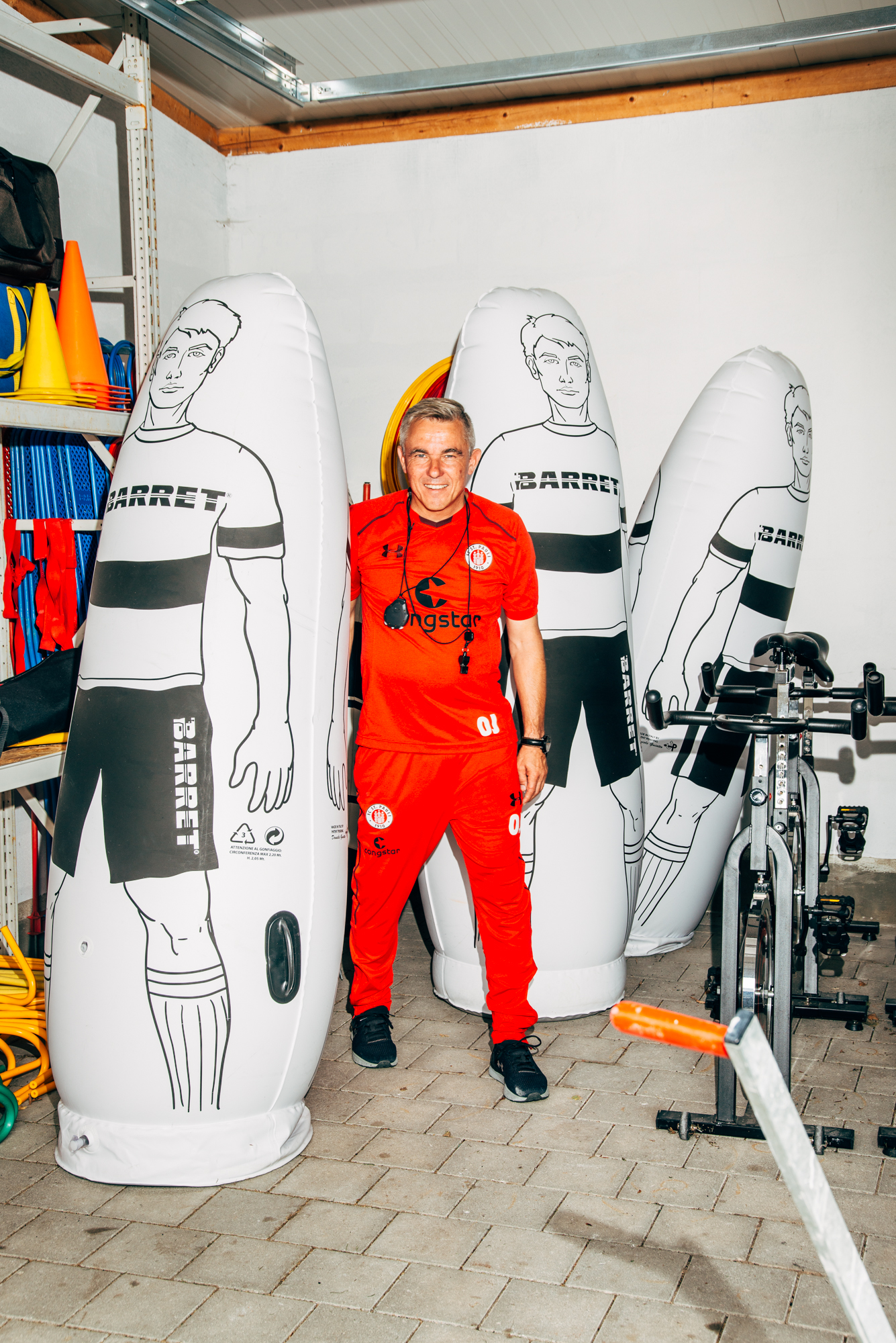 Olaf Janßen, Trainer FC St. Pauli / 11Freunde / Hamburg 2017