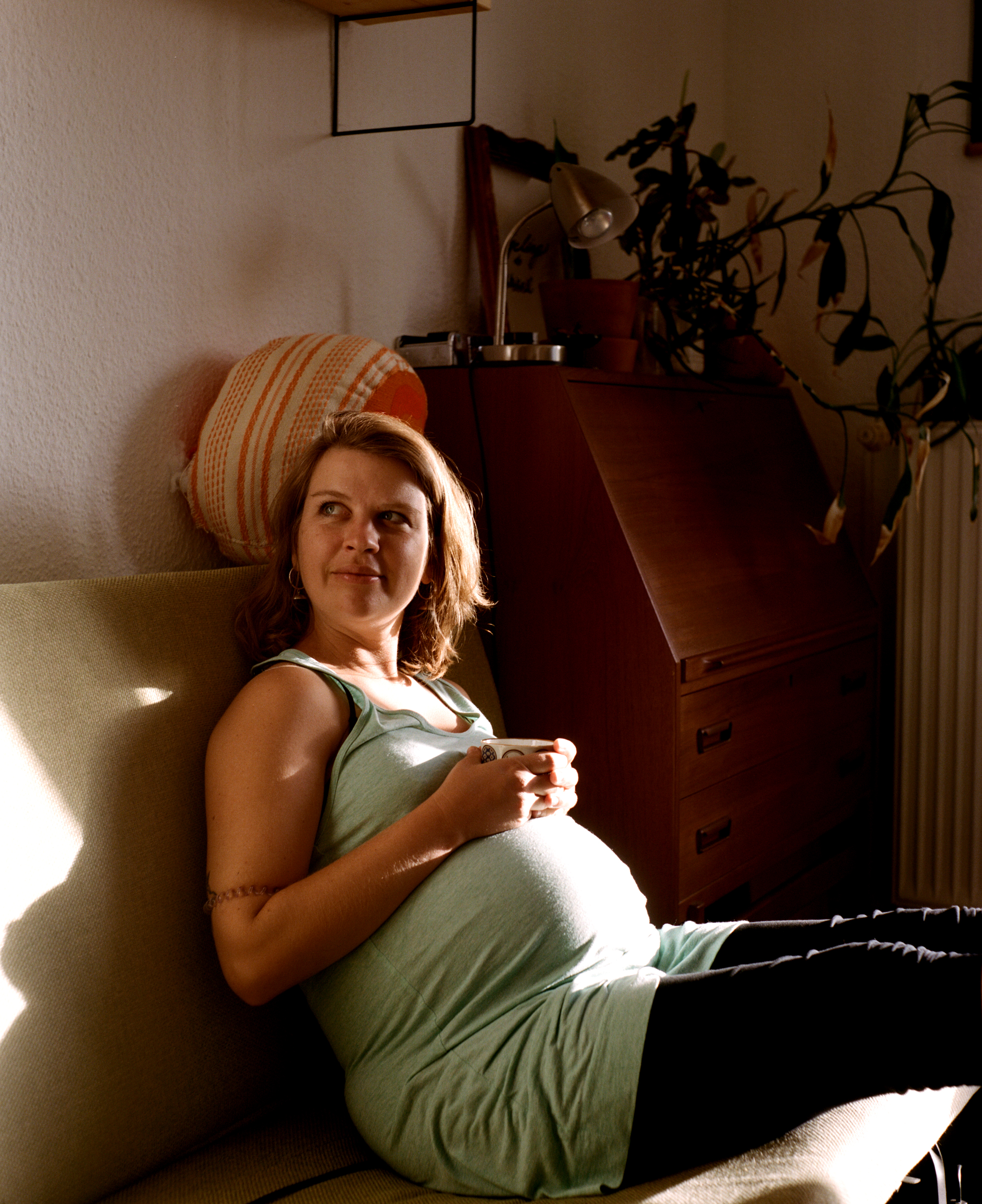 Woman with cup  2019.