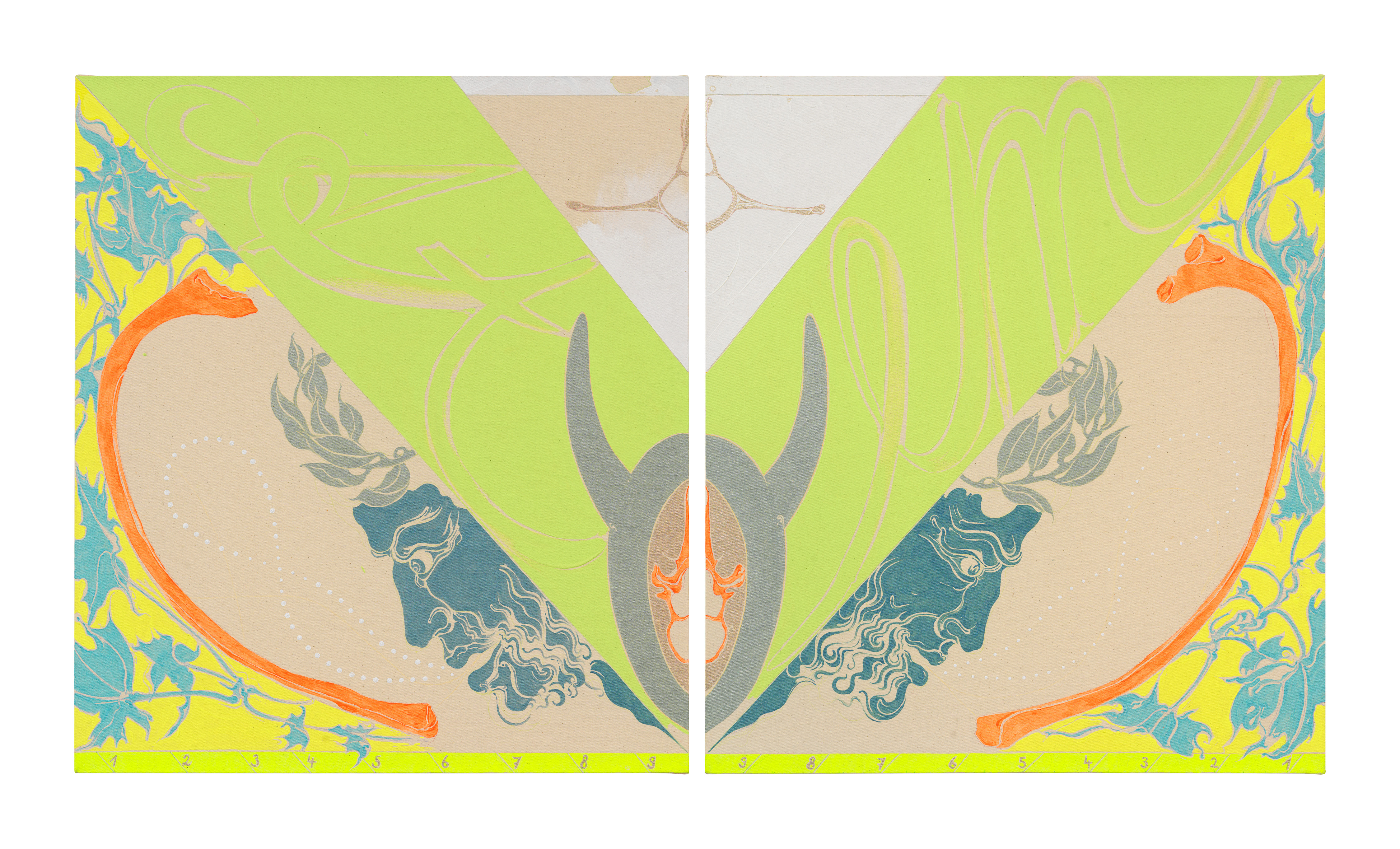 sosFound::subject_citizen:a_shrimp-that_eats_sand_AT-EM, 2019/20, oil on canvas, 