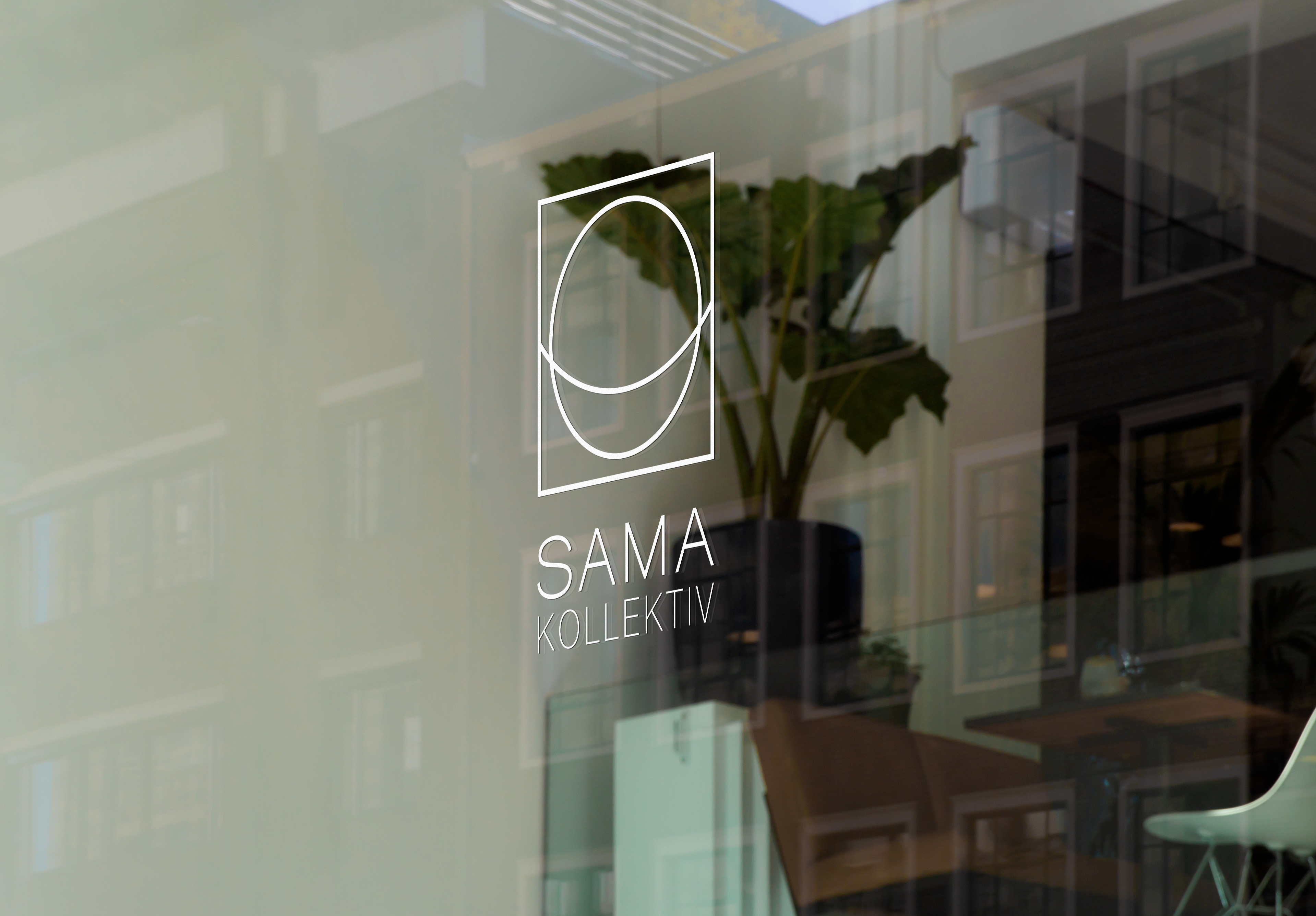 (8) Branding for SAMA collective 