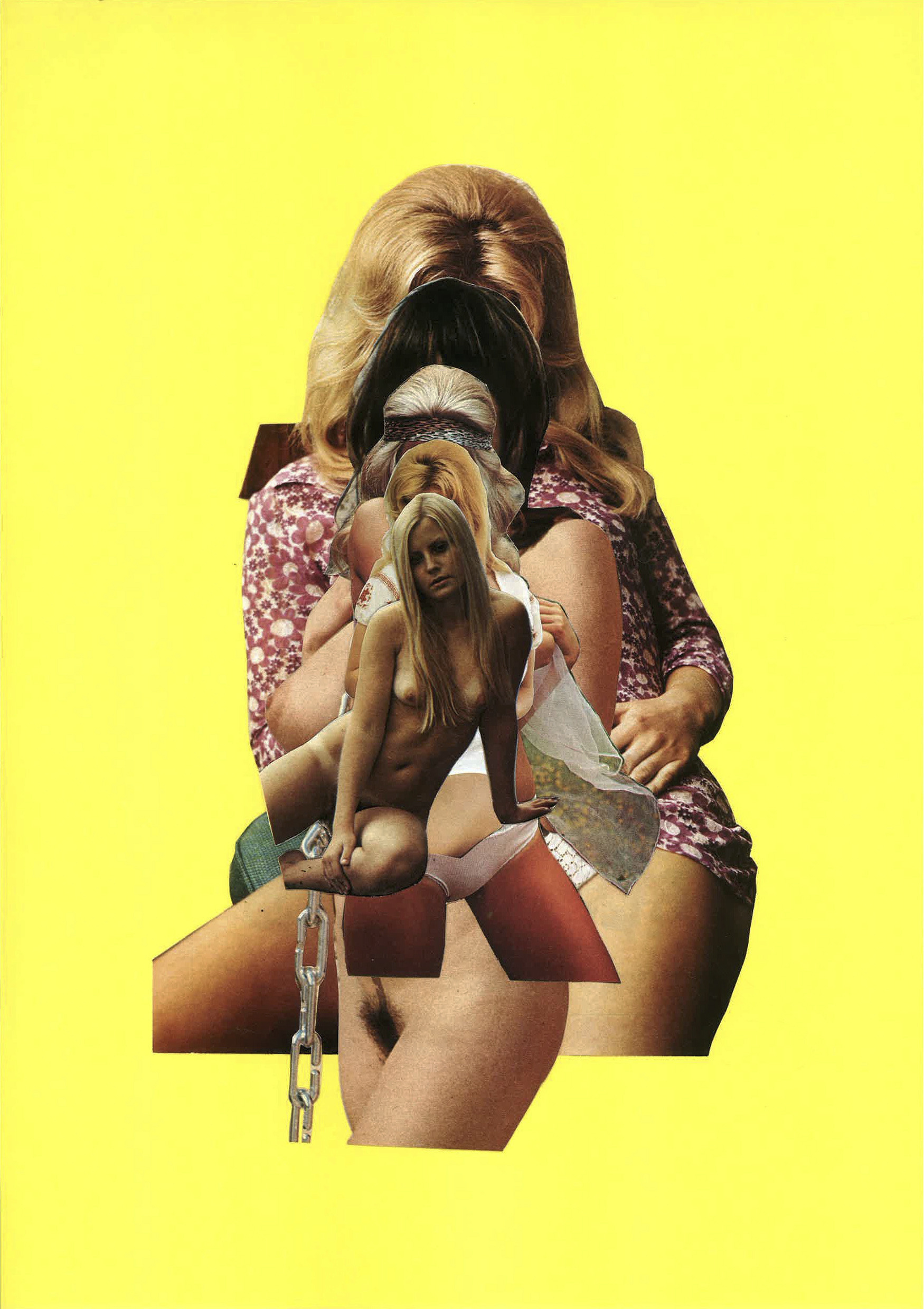 Quintuple (Yellow), 2015, photomontage, 29.7 x 42 cm