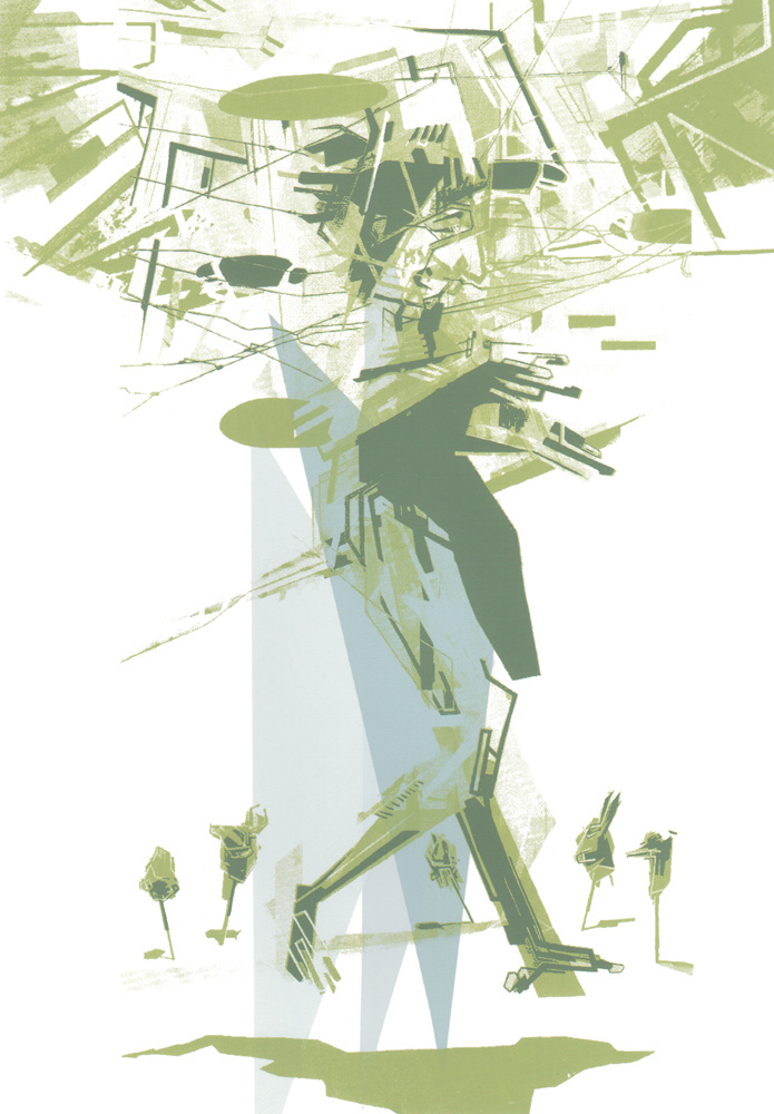 IMPRESSION IV  ·  screenprint on paper  ·  23 x 16 cm  