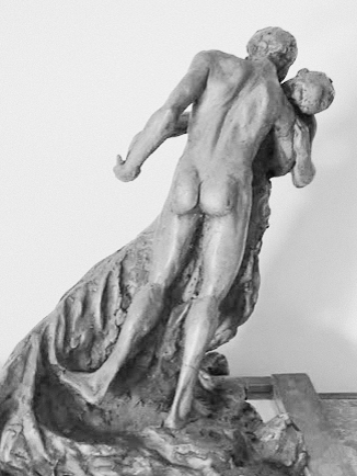 fa&iuml;ence - d'apr&egrave;s C. Claudel | h. 35 cm