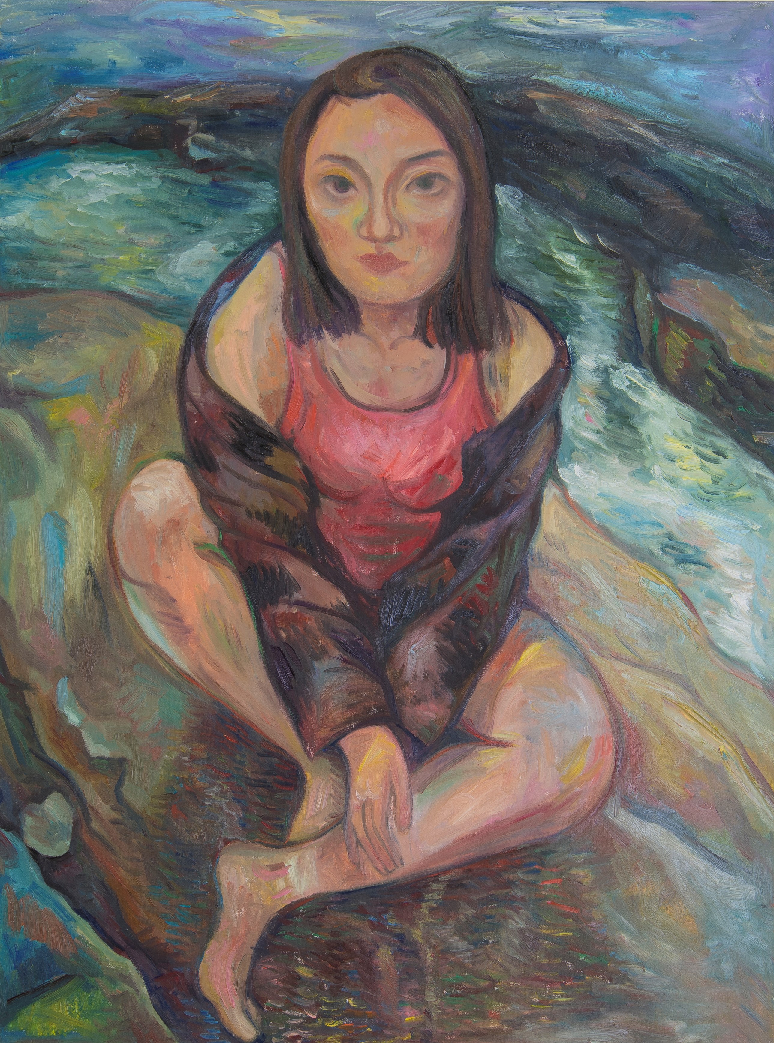 River female 2016 60*80cm