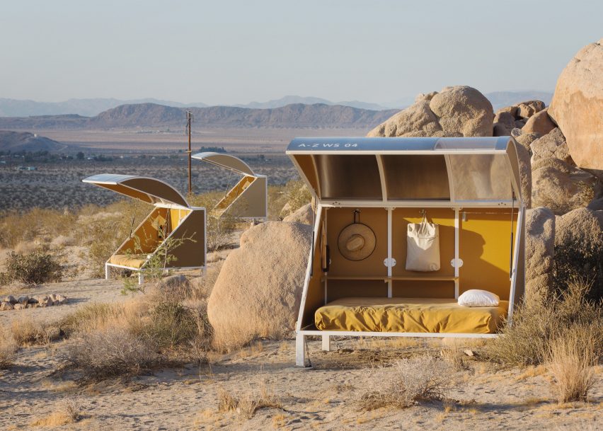 A-Z West Wagon Encampment, Andrea Zittel, Joshua Tree CA
