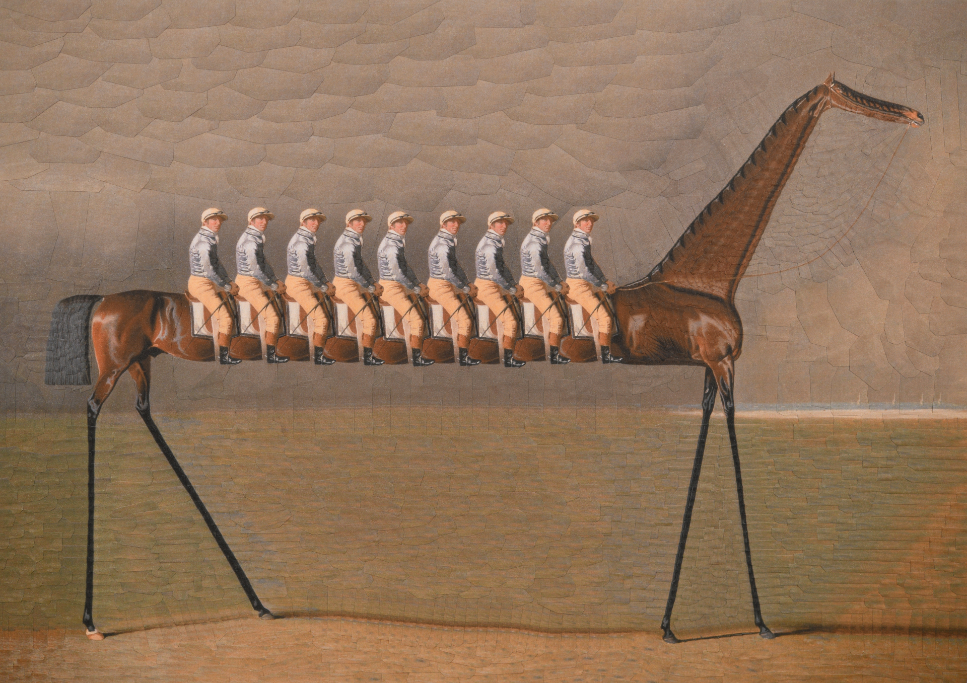 Shnitzel after anon, 2023, 16.5 x 11.6 inches