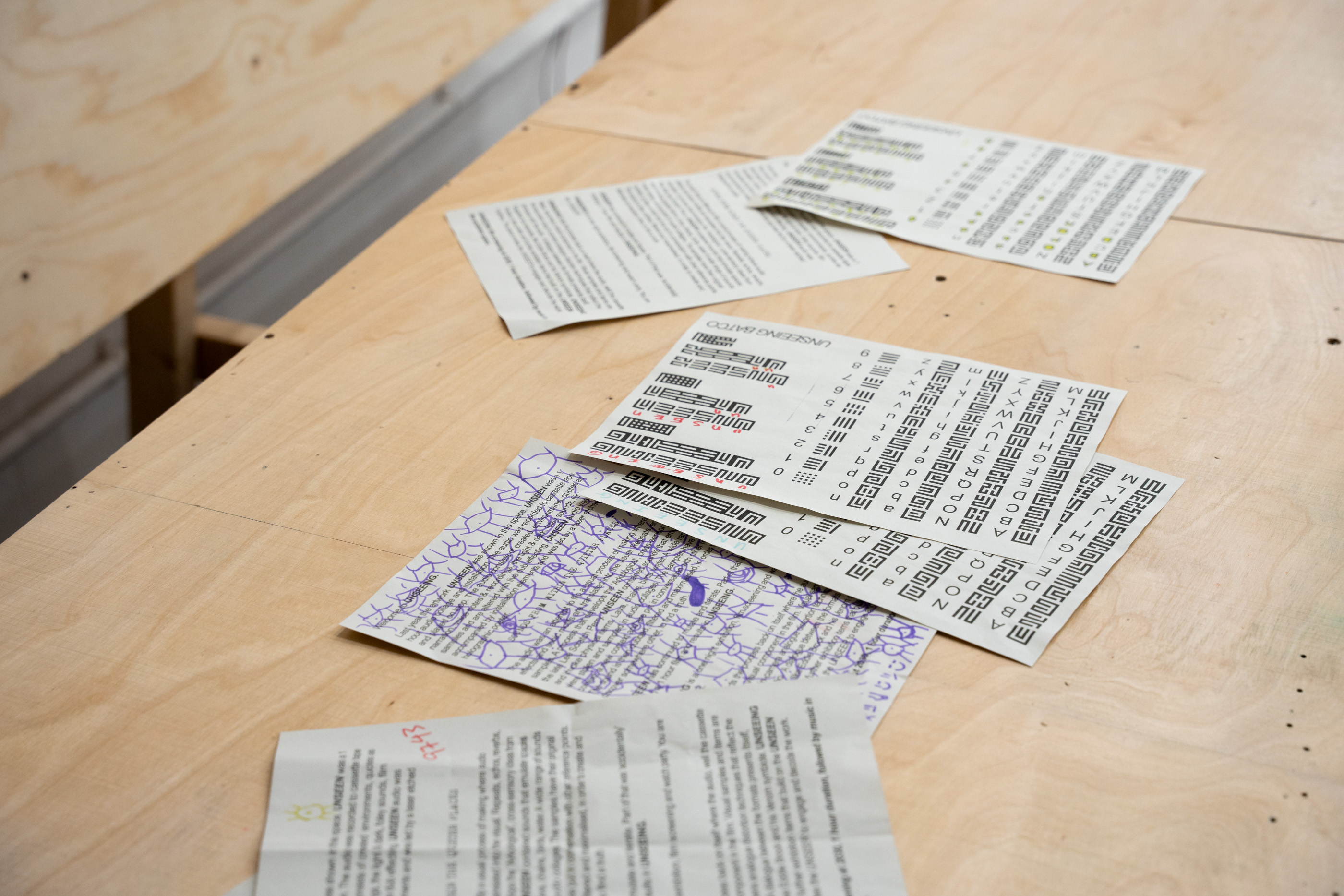 Tayler Fisher - UNSEEING - 2023 - Exhibition | Sheets - Art