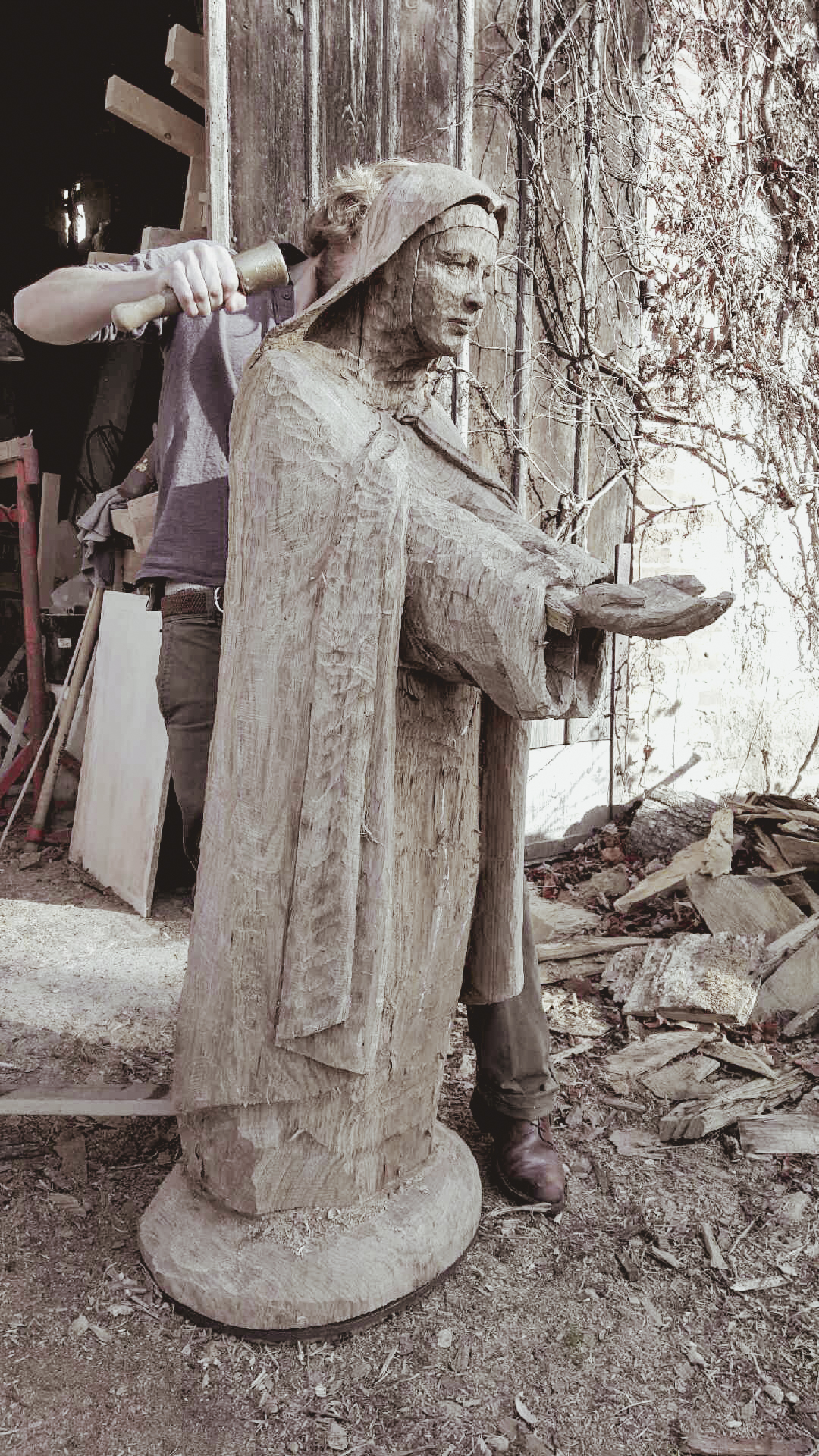 ch&ecirc;ne | h. 135 cm