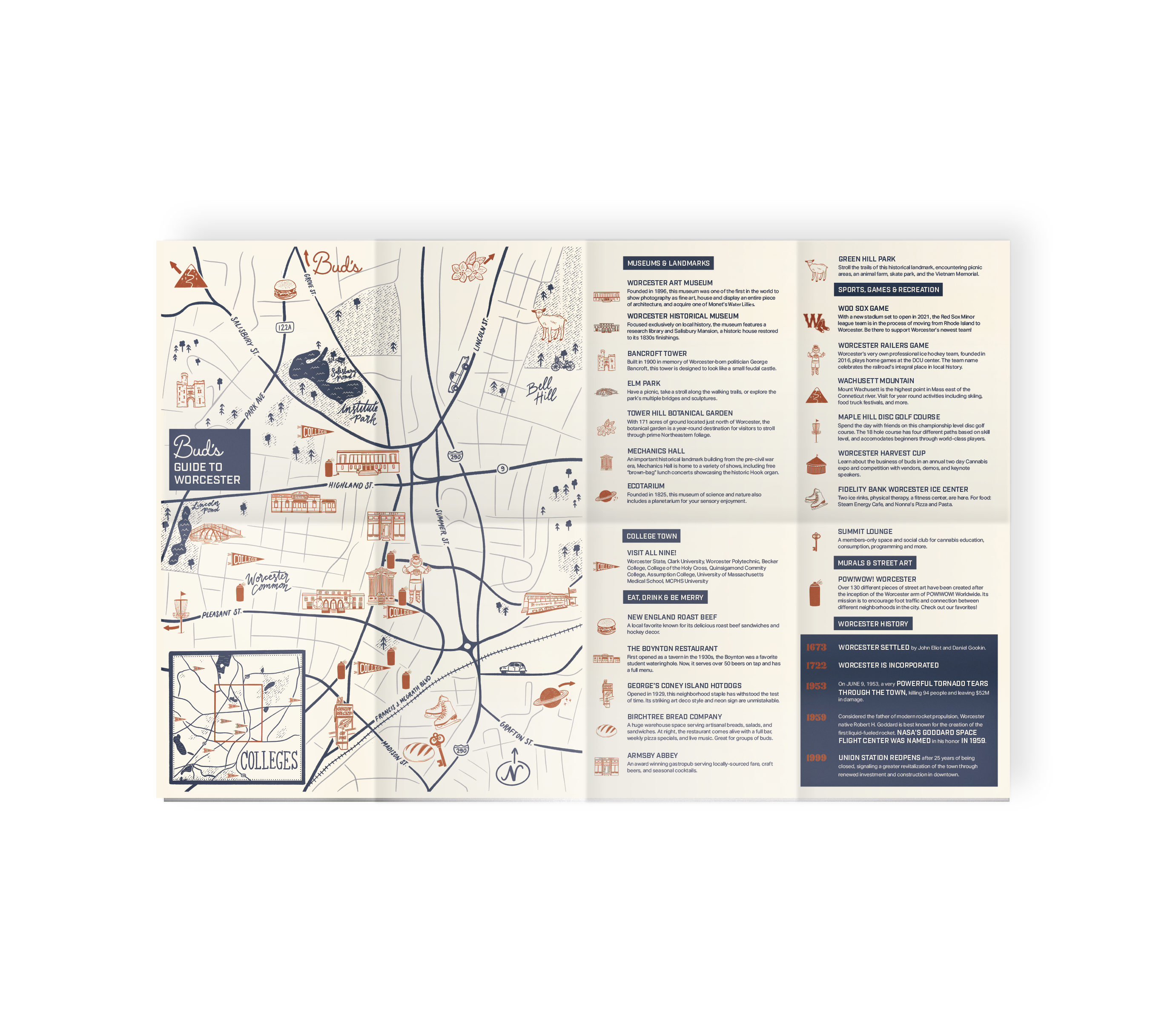 Bud's handy guide to Worcester, Mass