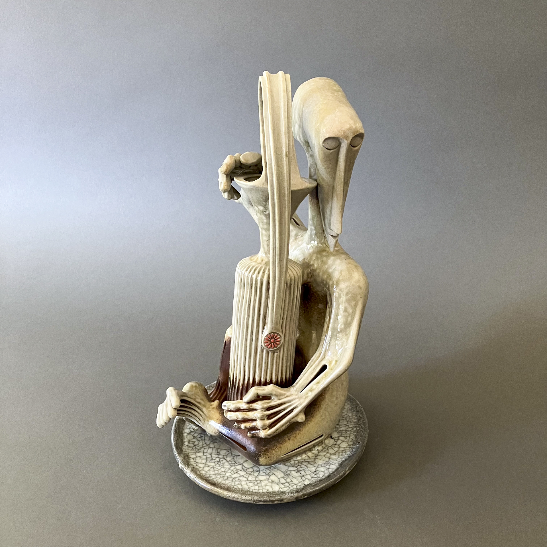 Eric Nelsen "Seated Figure With Vessels"