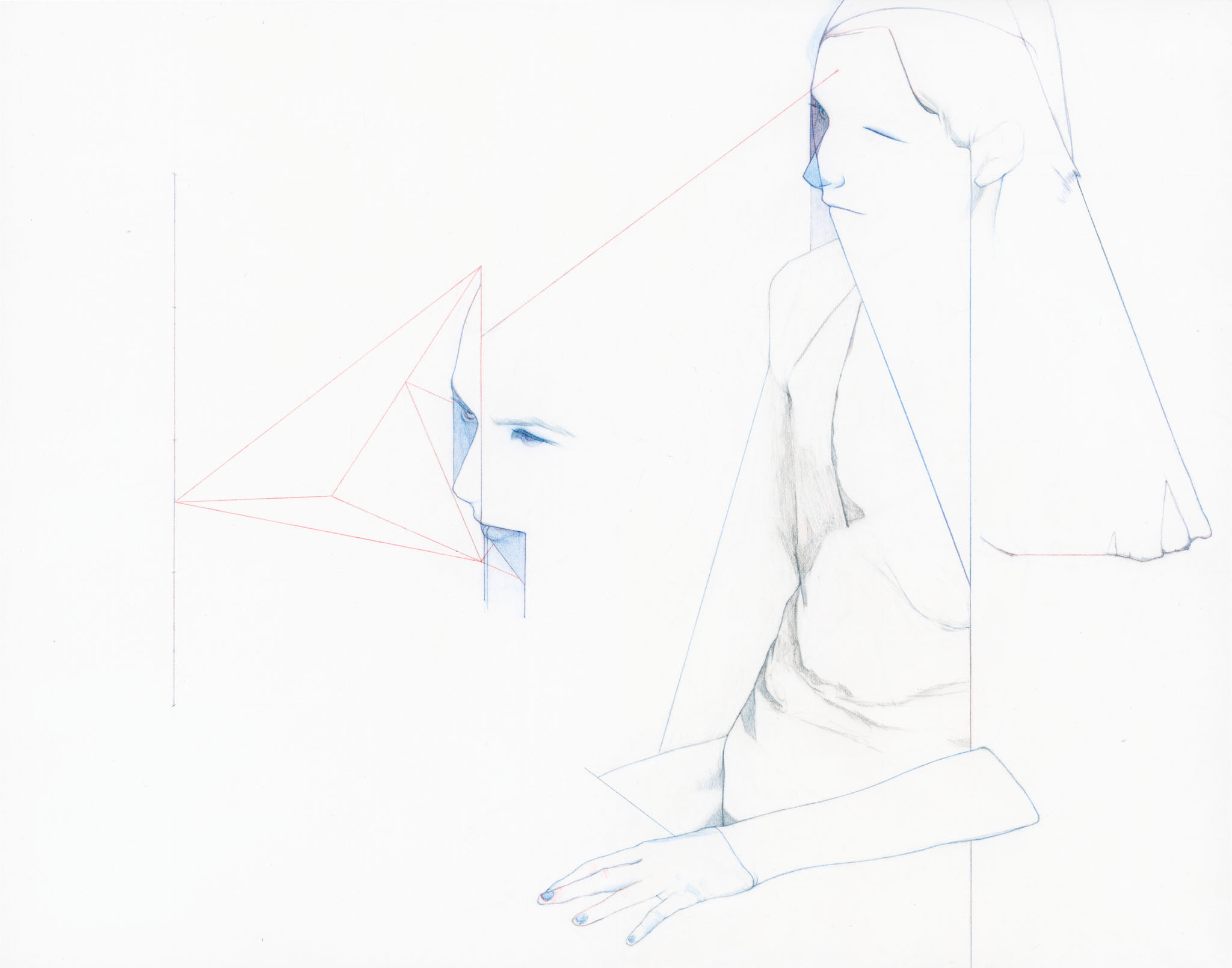 lullabyspring (2) 11x14 colored pencil and graphite on paper 2011