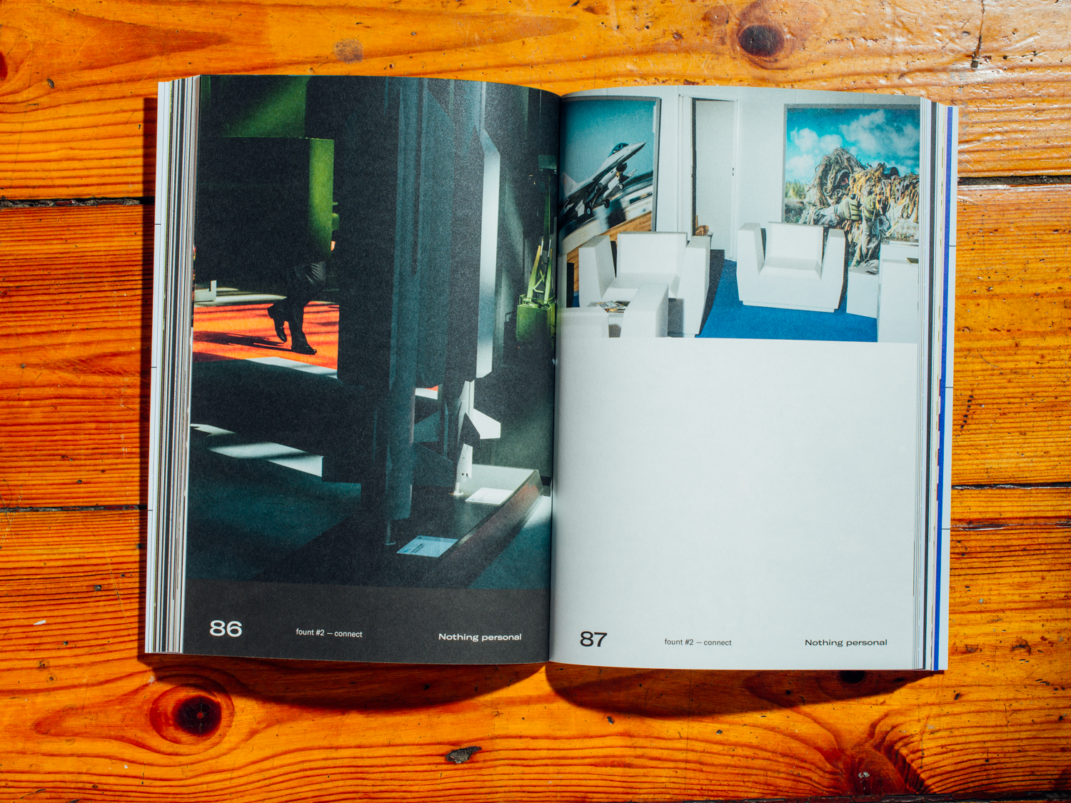 Fount Magazine #2 / Pictures from the "Nothing Personal" series / November 2017