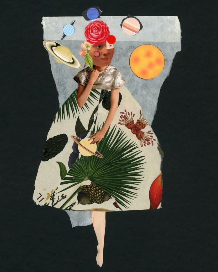 Collage by Sandrine