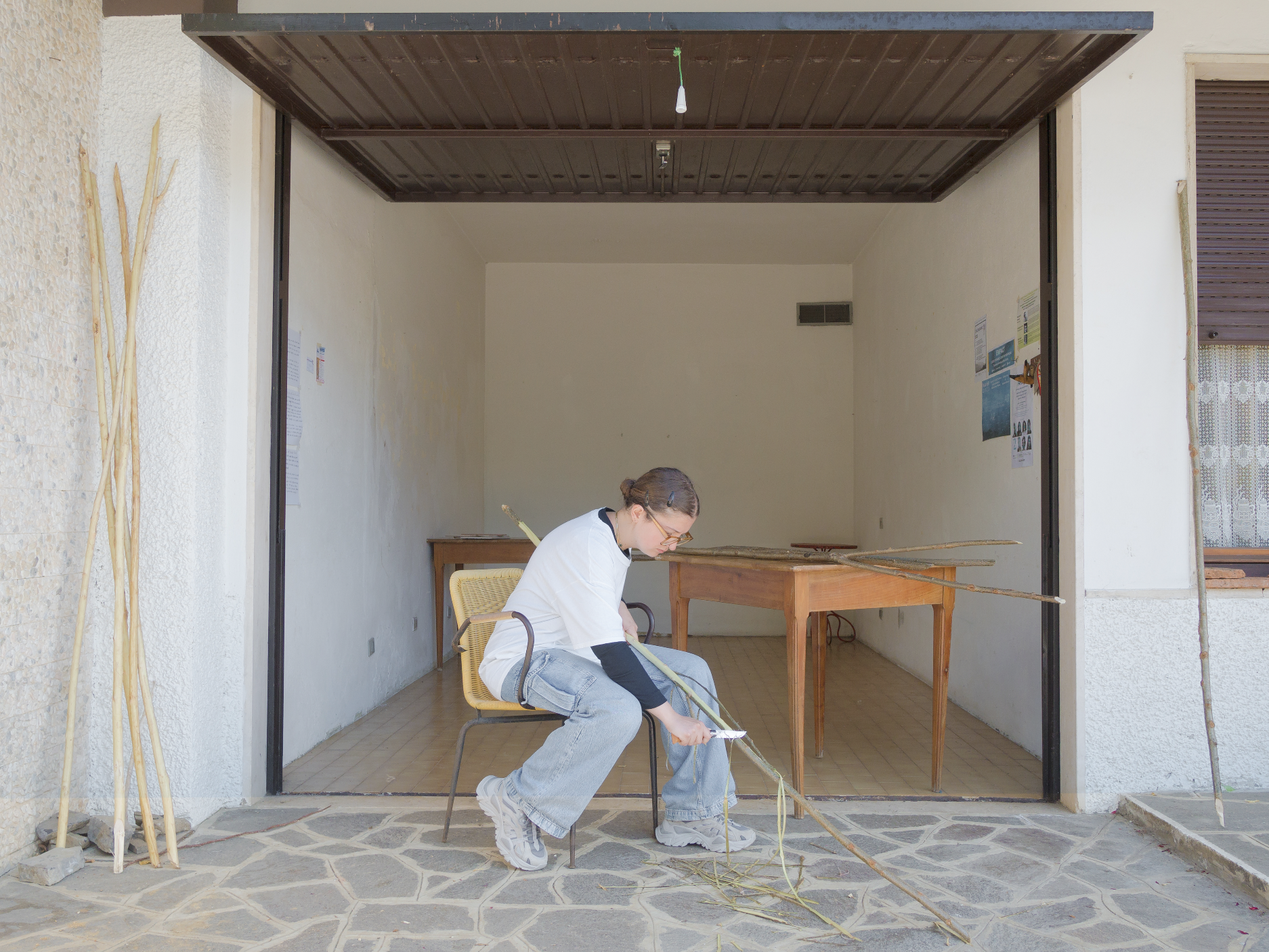 Making of - "Air breathing us", NAHR (Nature, Art & Habitat) 2023 ©Giuseppe De Santis