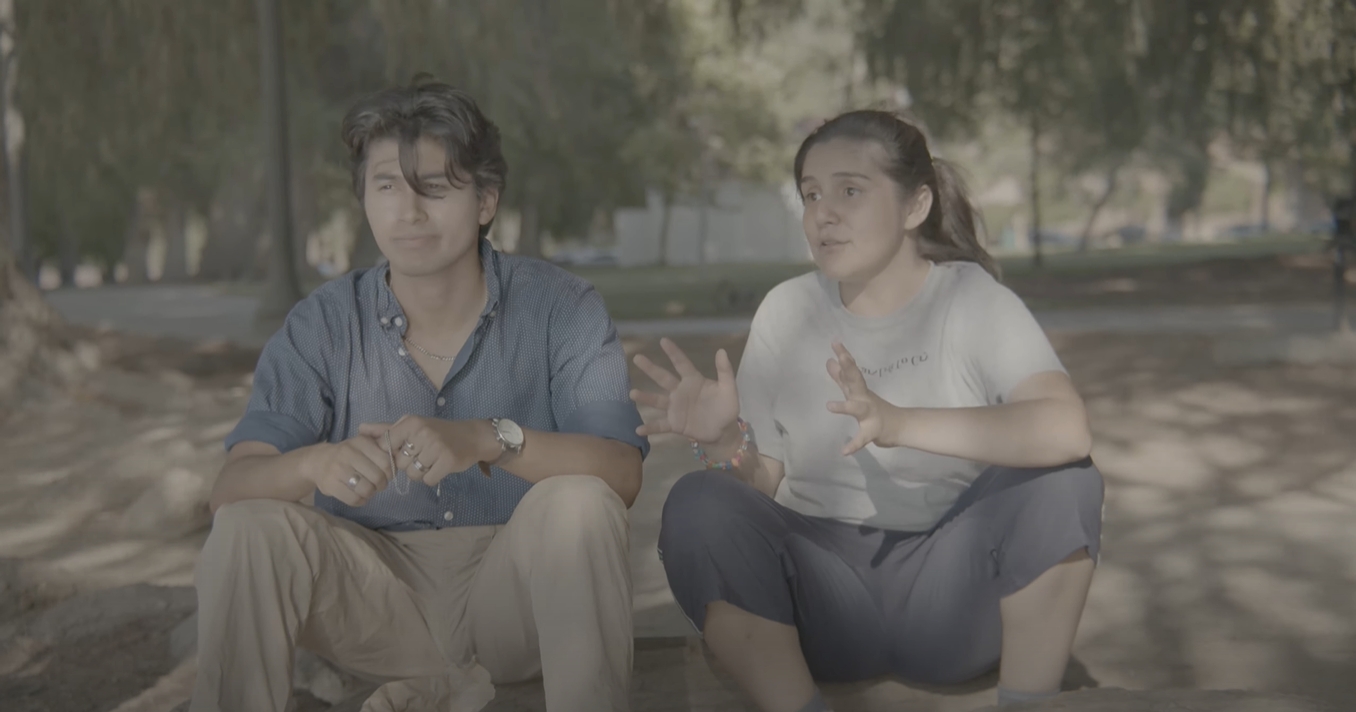 Vinnie holds the dogtag of Francisca's name. Francisca has a Vinnie dogtag, but cannonically never wears it.