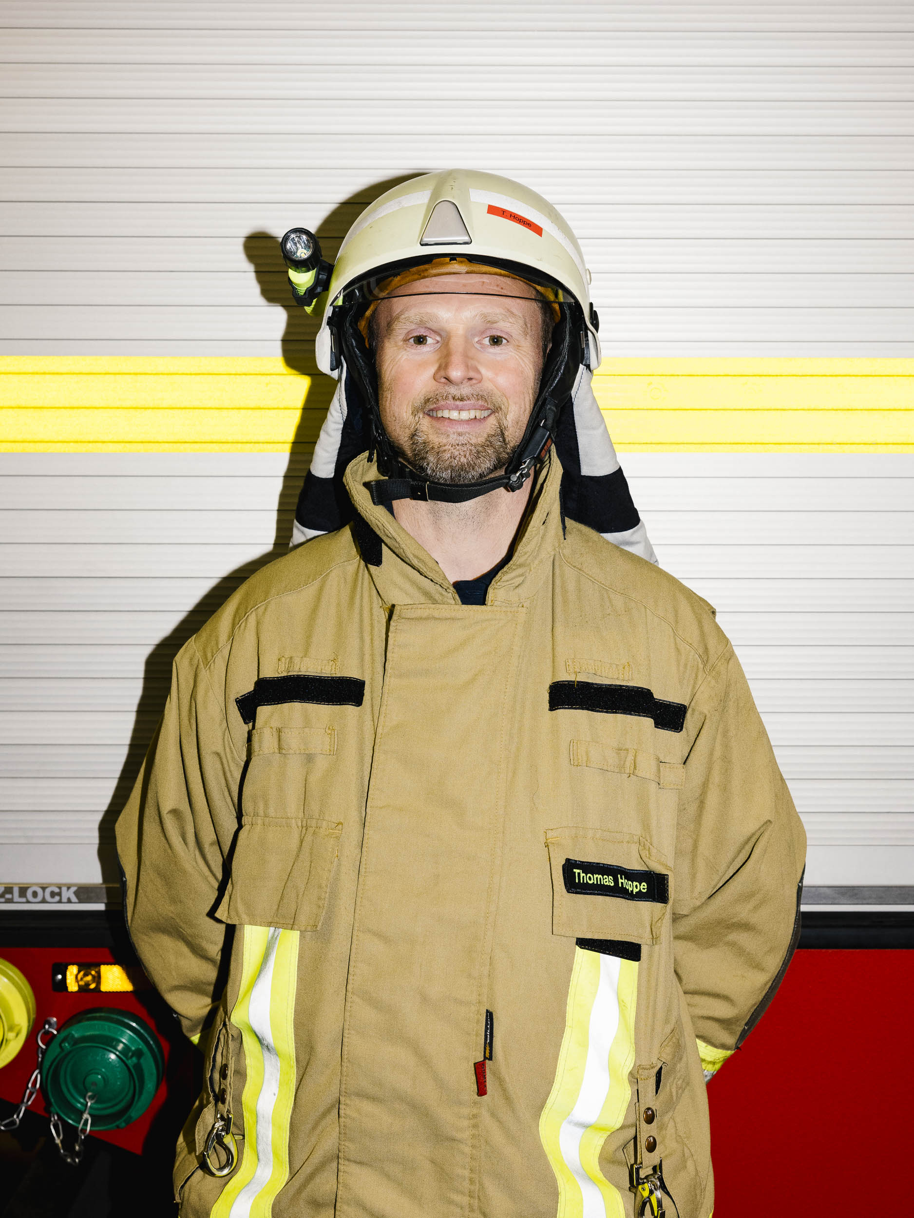 Thomas Hoppe is a deaf Firefighter // BARBARA Magazine