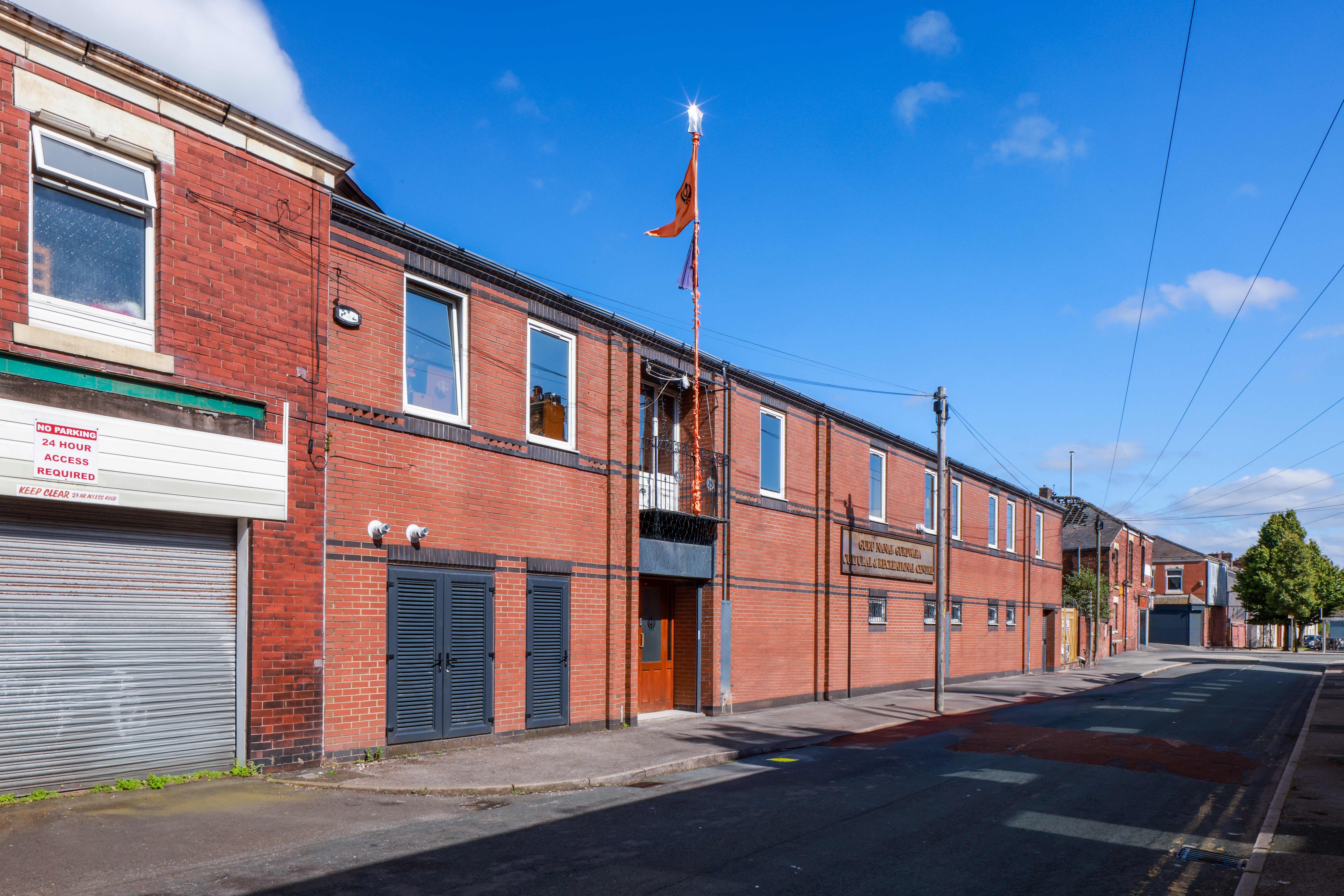 Guru Nanak Gurdwara Temple, Former Continental Cinema, 1914, Tunbridge Street, Preston, Lancashire. Photo credit: Sirj Photography