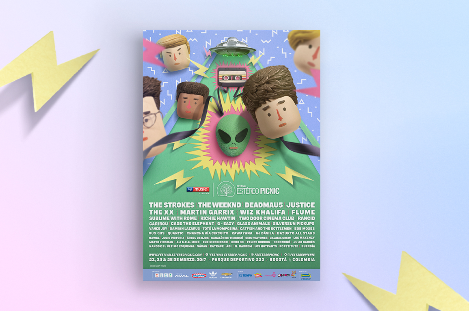 FESTIVAL ESTEREO PICNIC 2017 ART DIRECTION