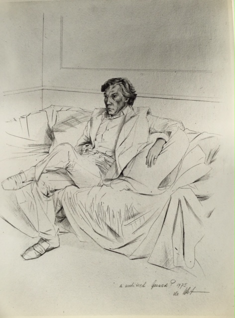 Gerard 1975 - pencil 35x40 cm