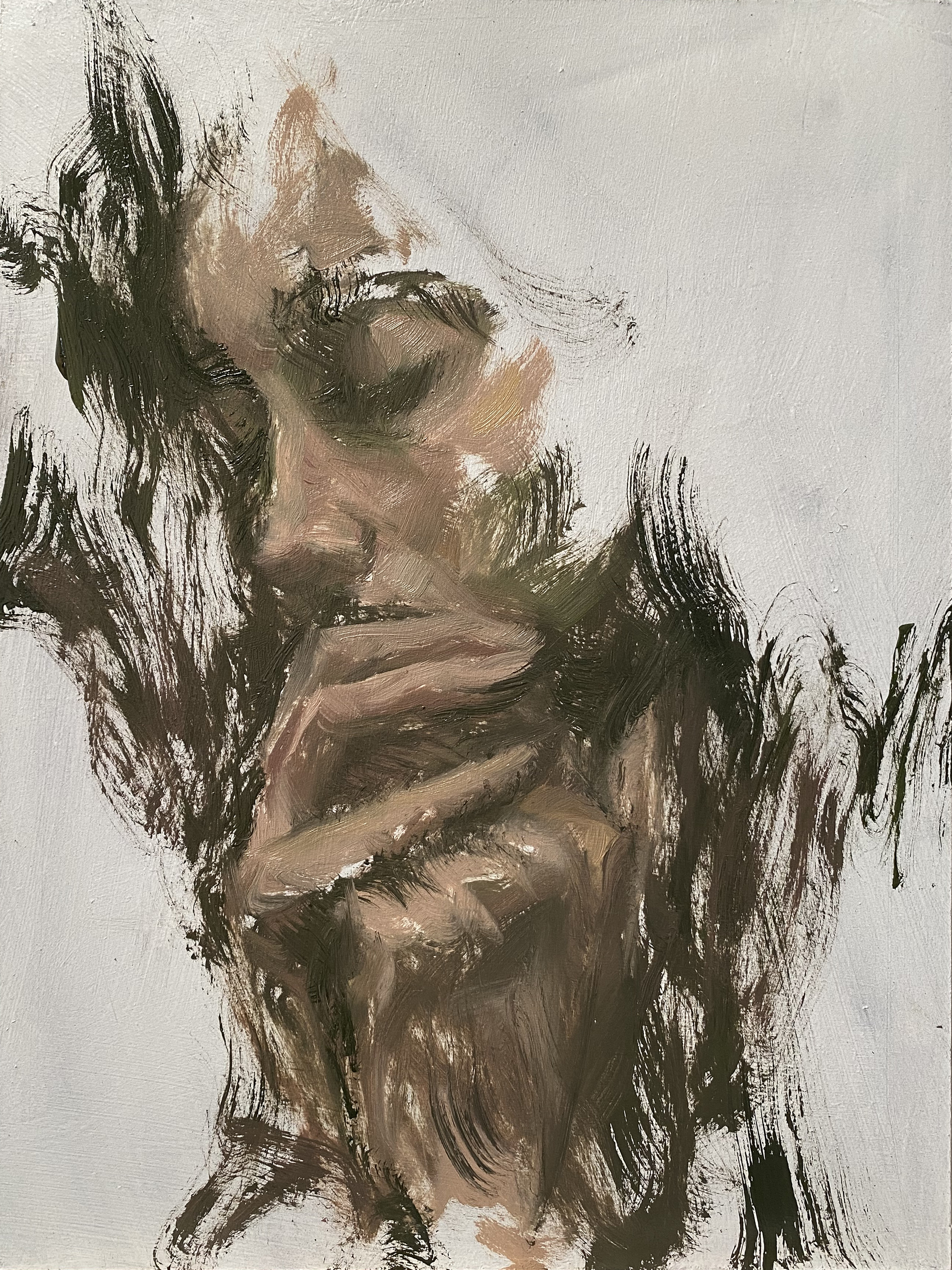 untitled, 202532 x 24 cm oil on board