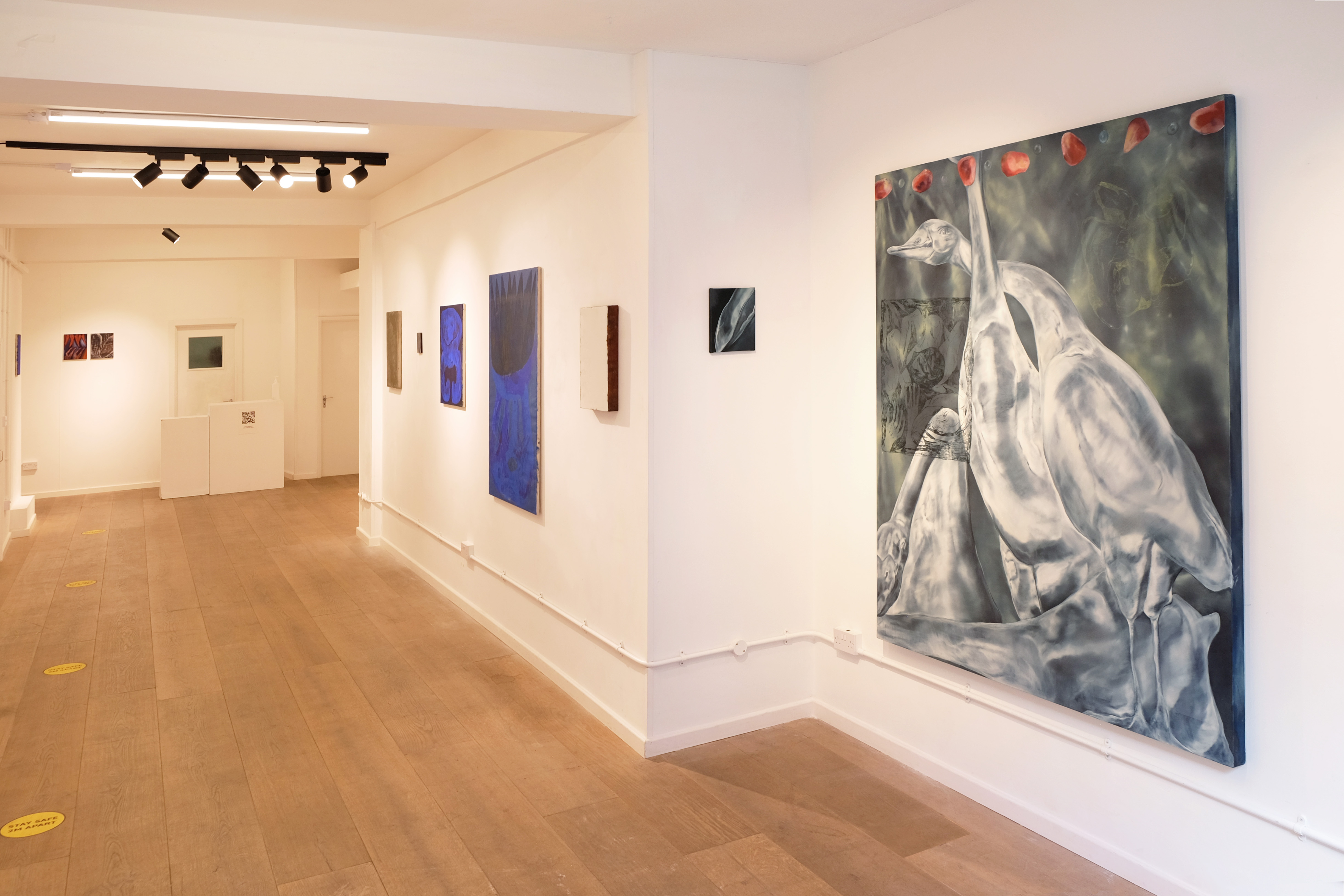 From left to right: Mia Vallance, Anna Clegg, Julien Heintz, Bradley Childs, Lucy Neish