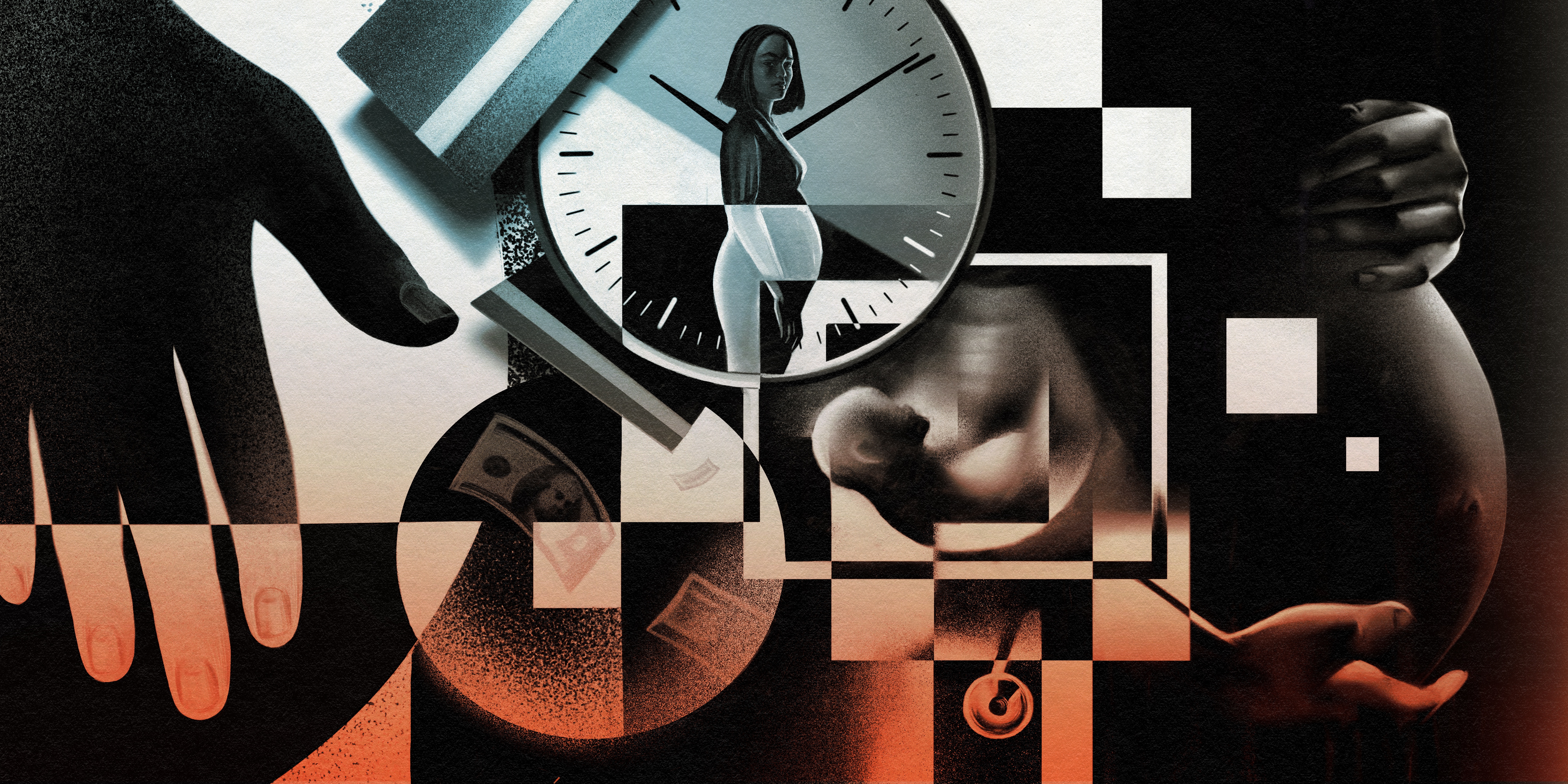 'I feel conned into keeping this baby' - Illustration by Deena So'Oteh