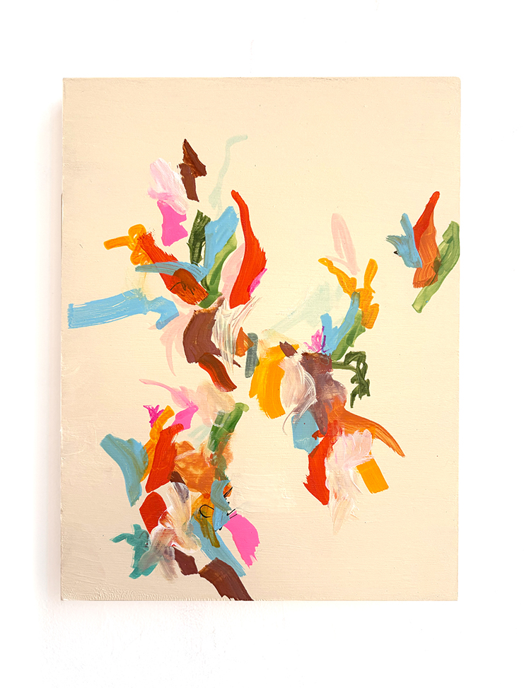 Honey  |  acrylic on wood board  |  8" x 10"