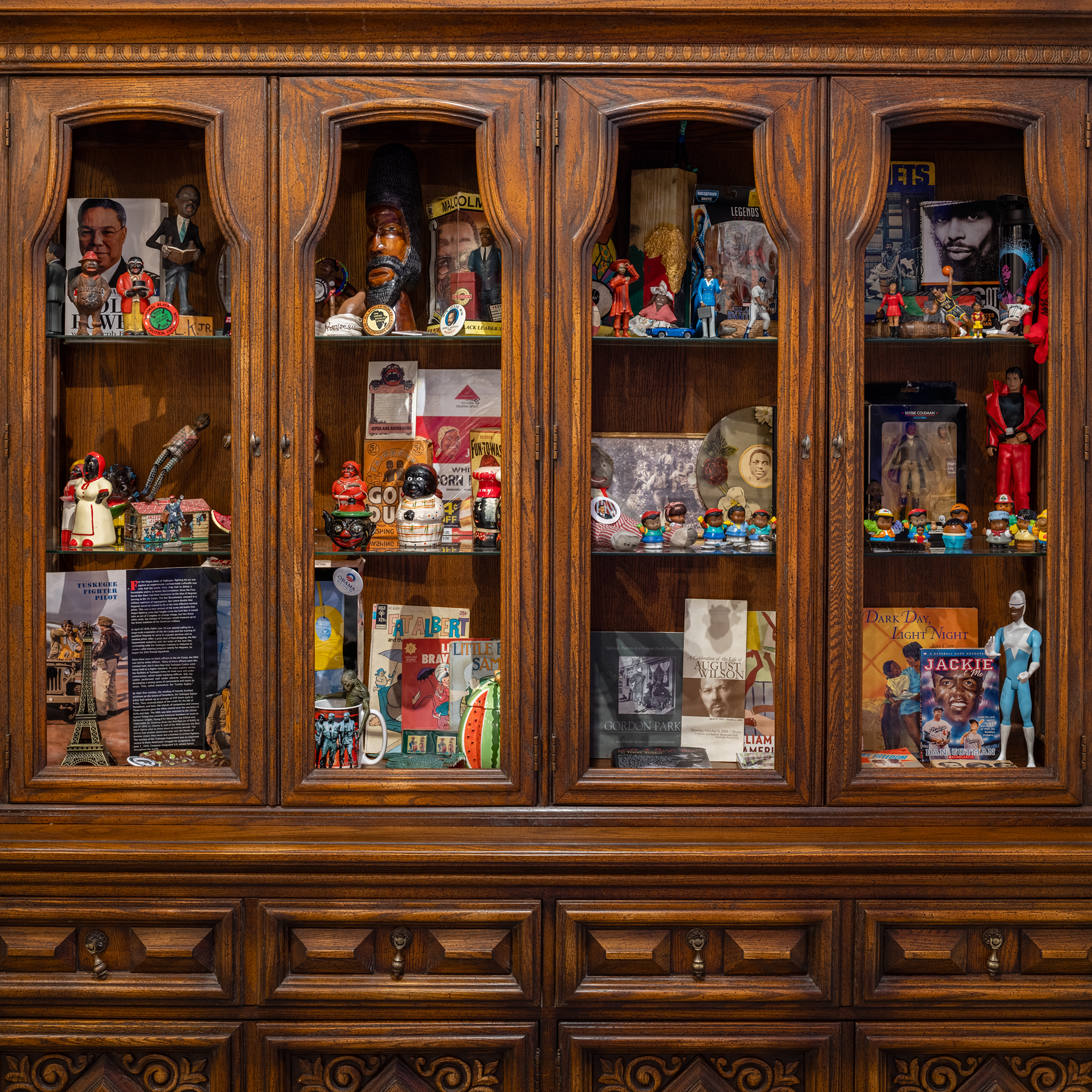 "The Museum of the African's Experience in America," installation view of "Storefront."