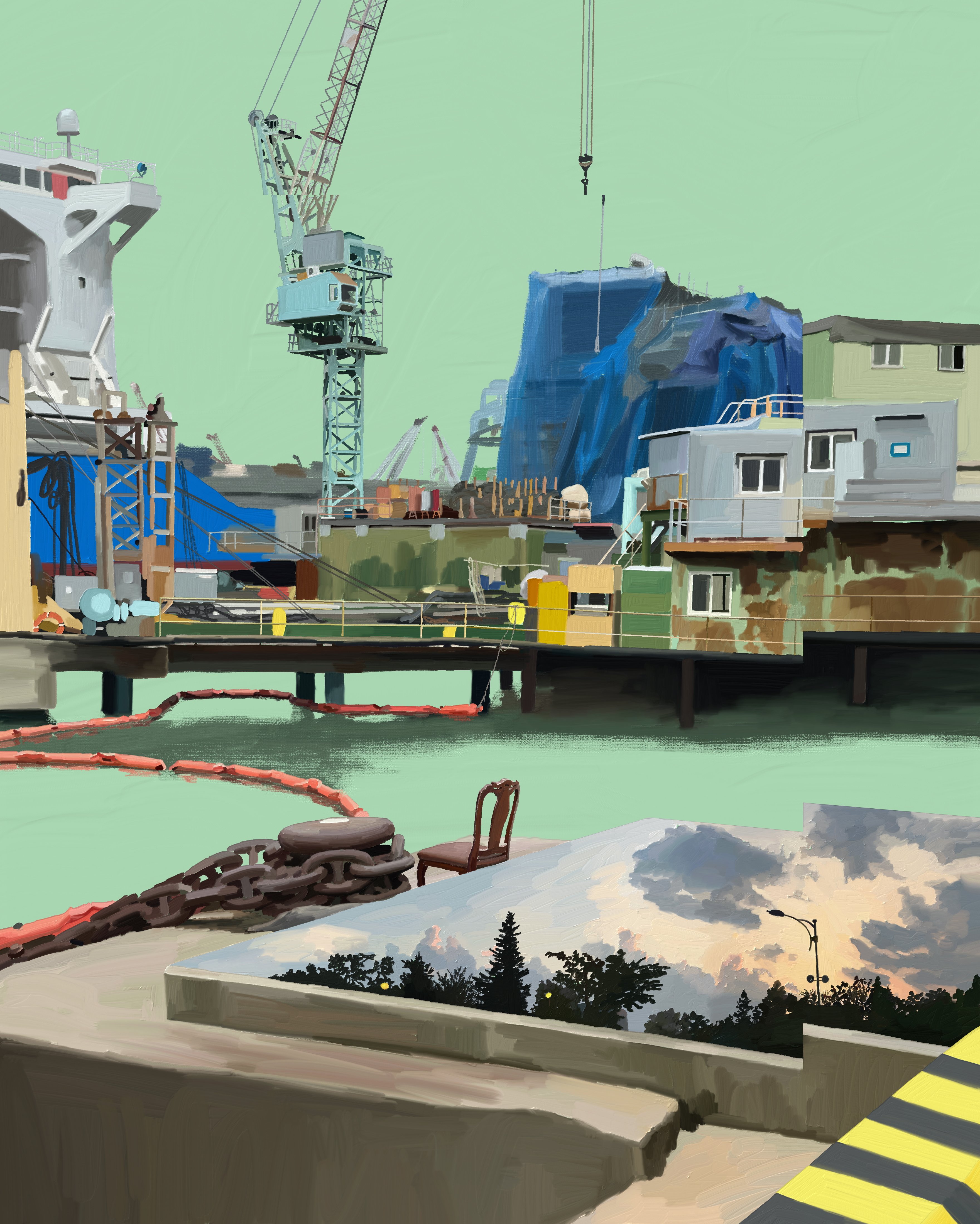 PAD_23, iPad drawing, 2023