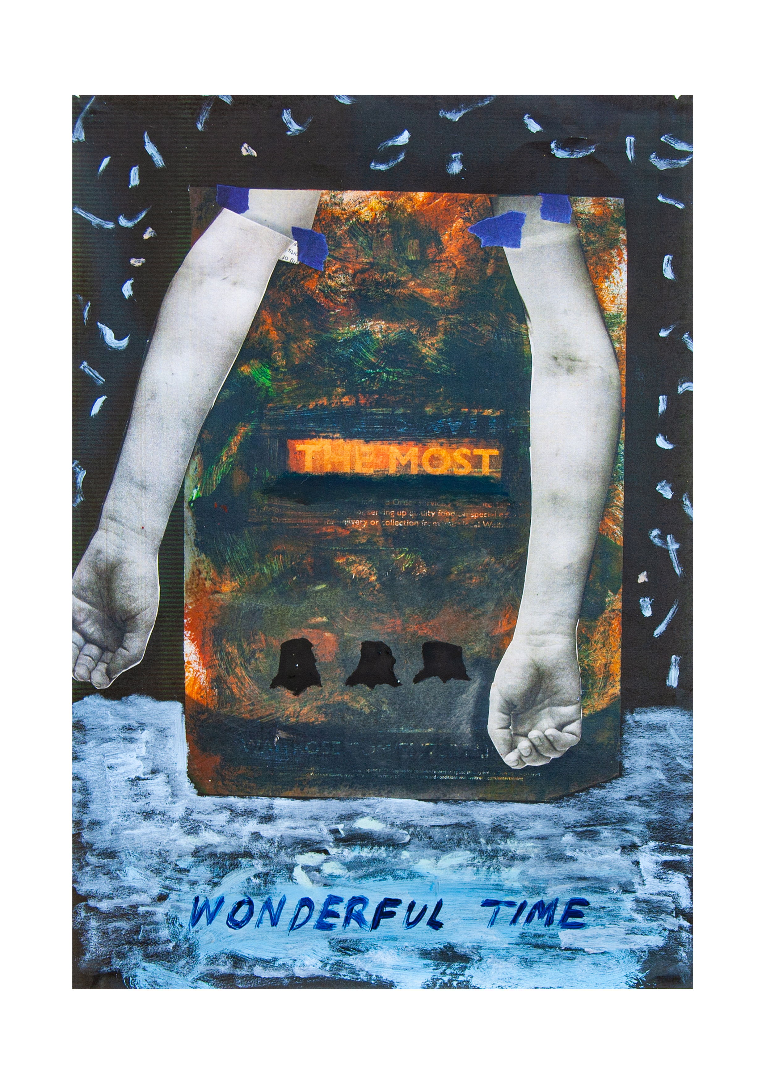 Wonderful time, 2024. Editions of 50, A4 £30, A3 £55, A2 £105