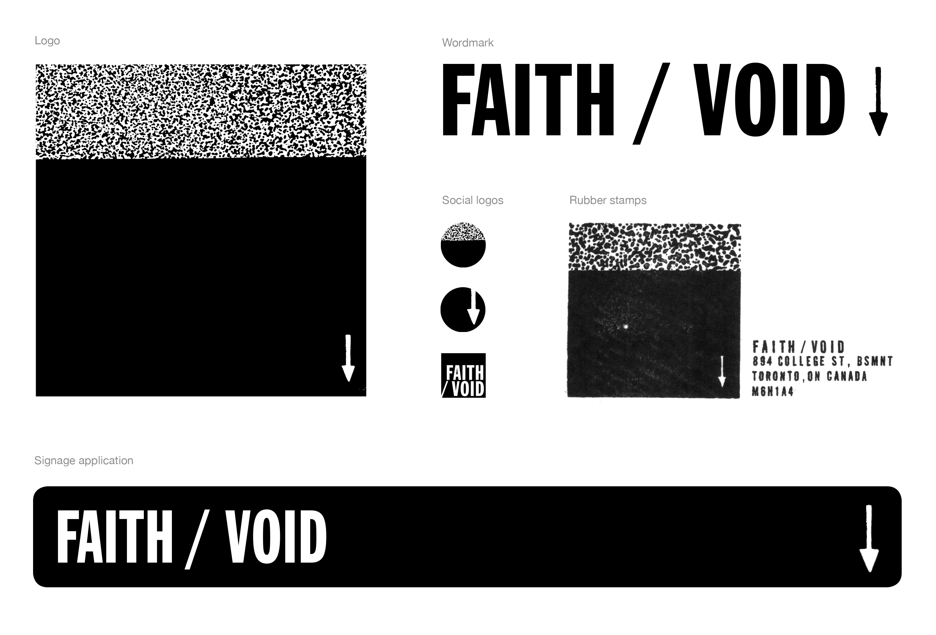 FAITH / VOID - Ryan Tong - Graphic Designer