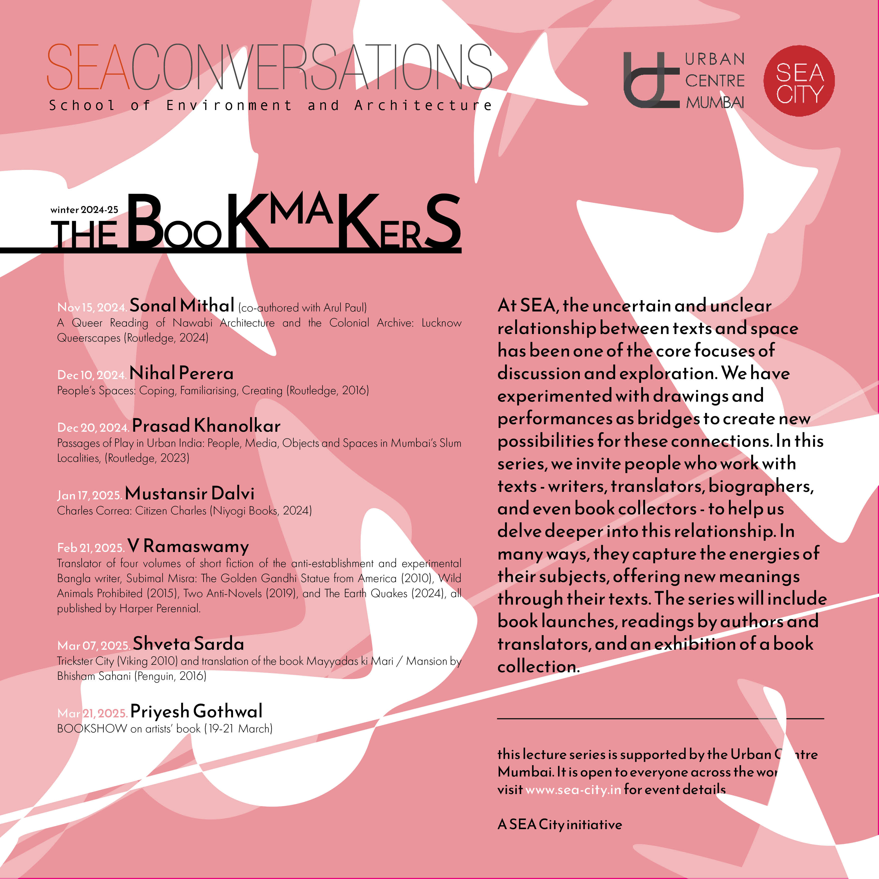 SEA Conversations | The Bookmakers