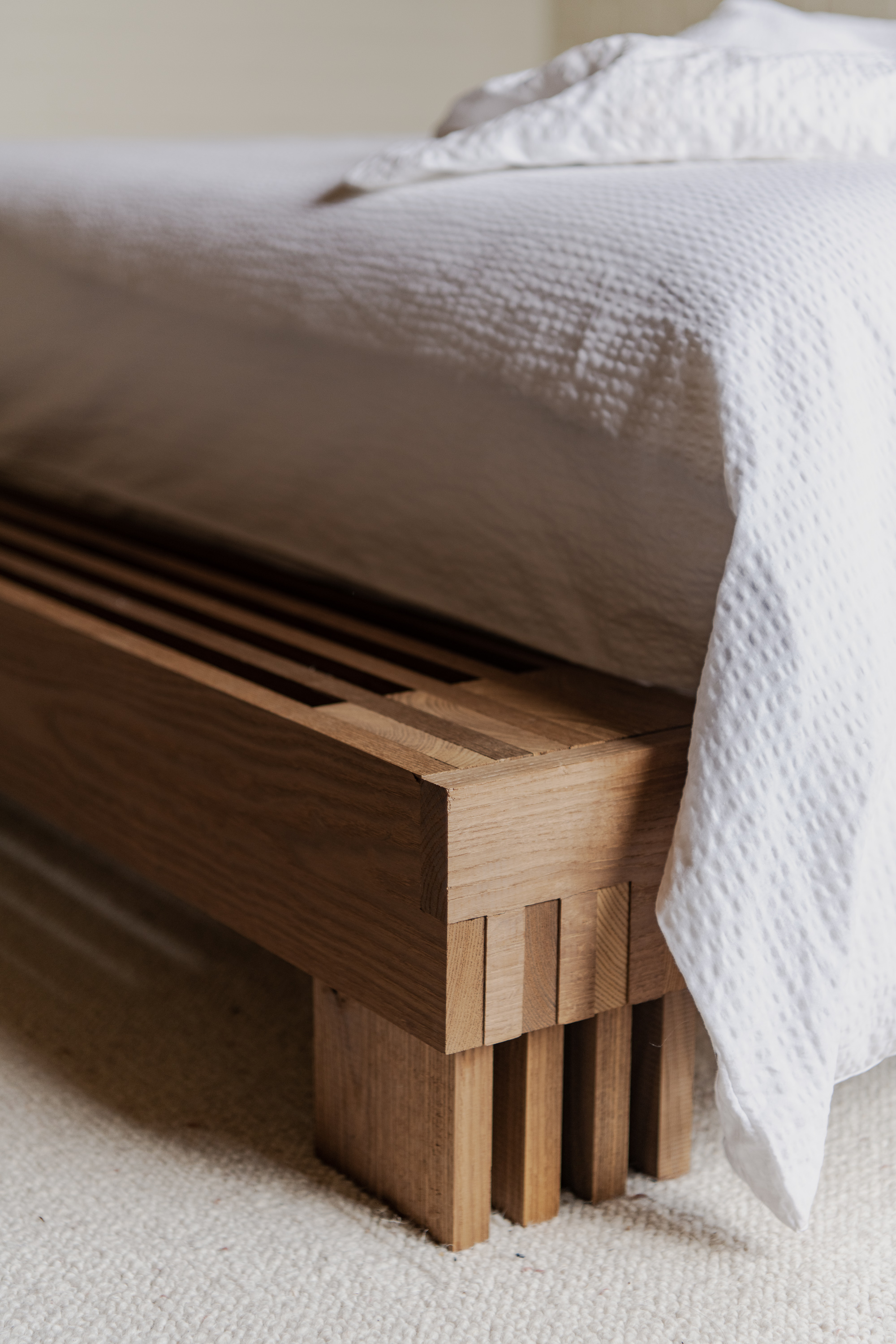 BD01 solid wood bedframe