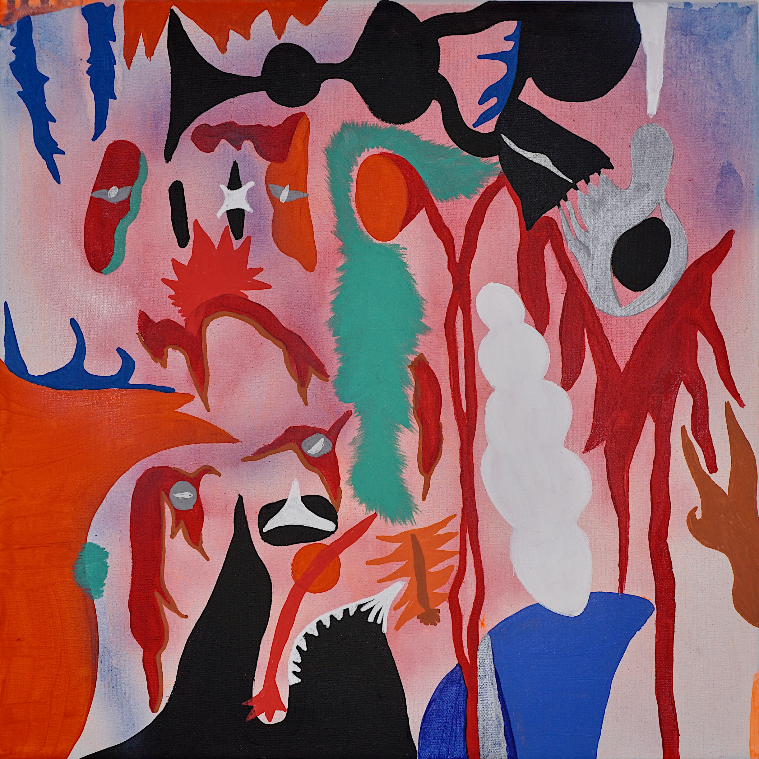 Mooood 40*40 cm Acrylic on Canvas Jun. 2022