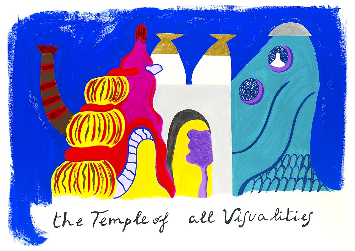 The Temple of all Visualities (spread no.14)