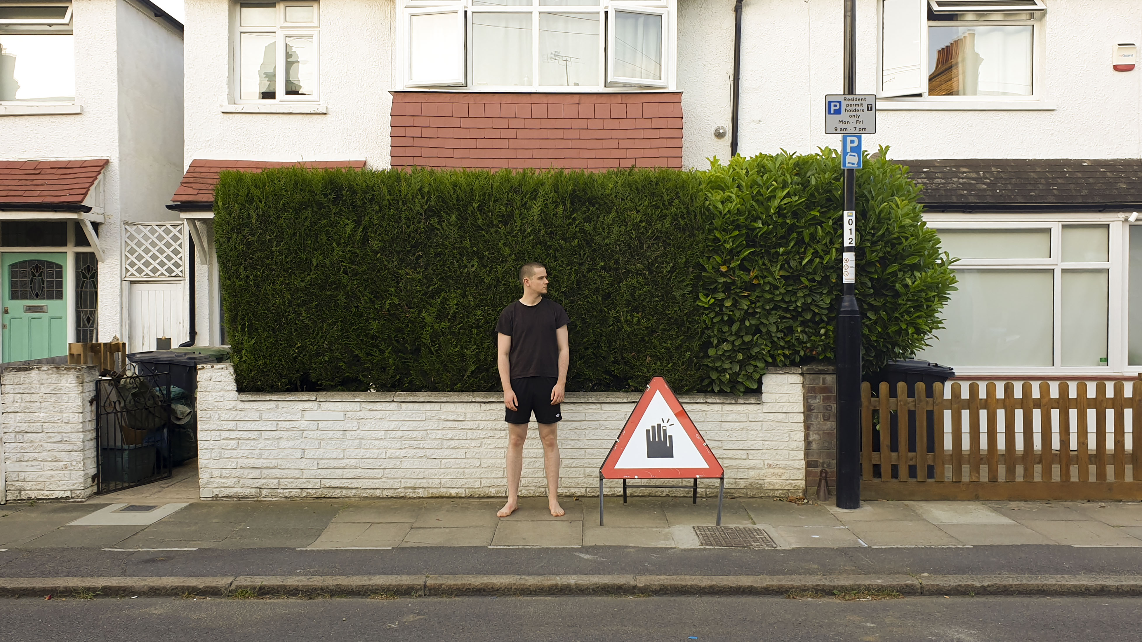 Stan, biting fingernails, Lewisham