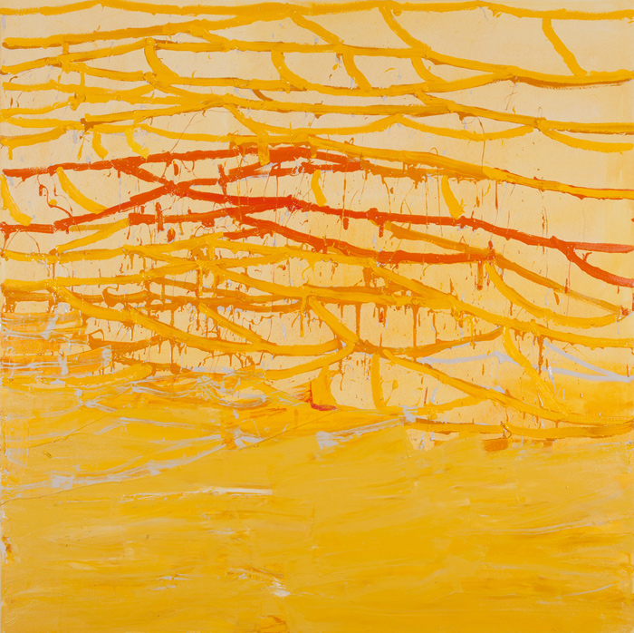 Partial Eclipse, 2013, oil on canvas, 60x60in