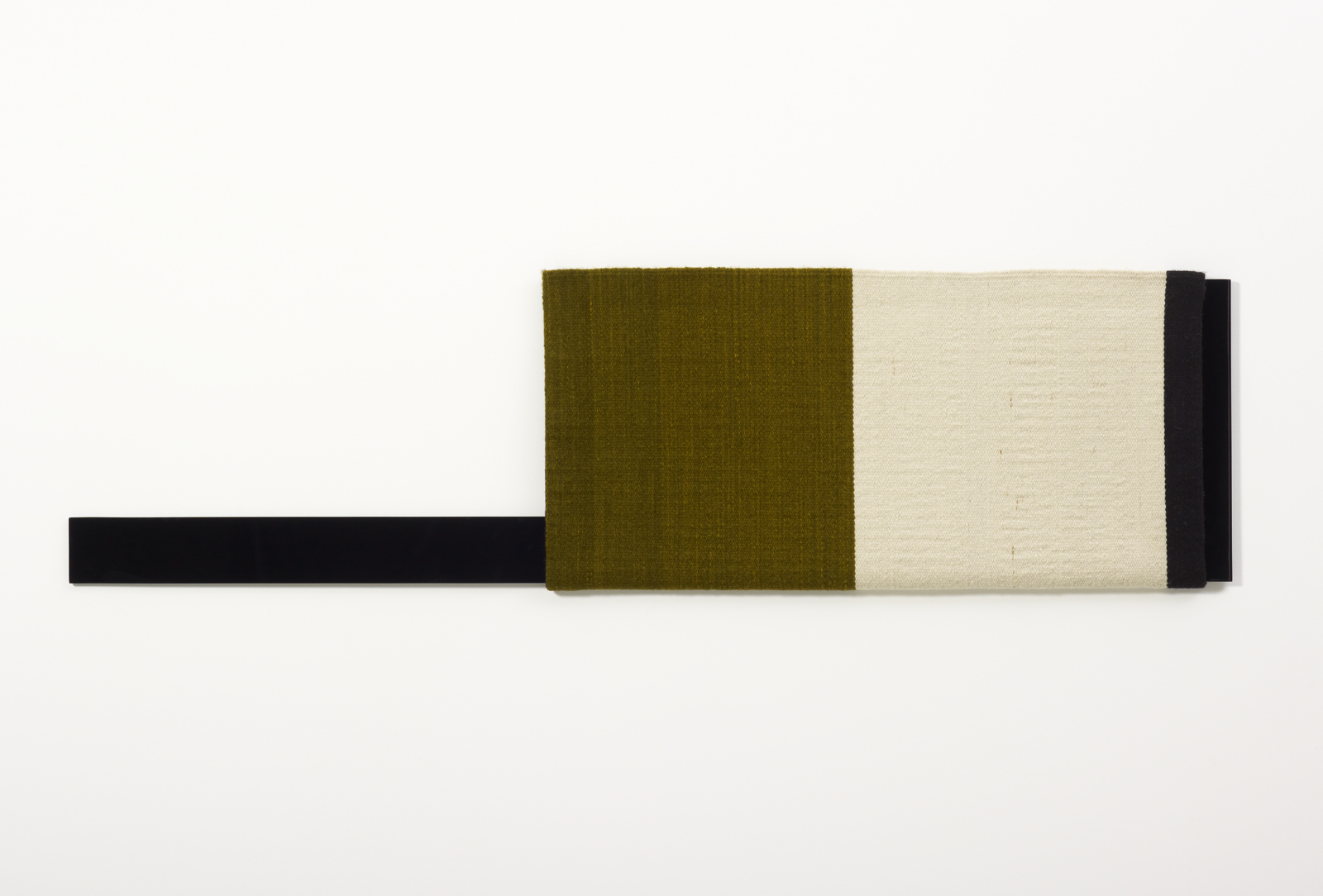 Andrea Zittel Parallel Planar Panel (black, green, off-white) 2014 Photo: ©Andrea Zittel, courtesy Sadie Coles HQ, London