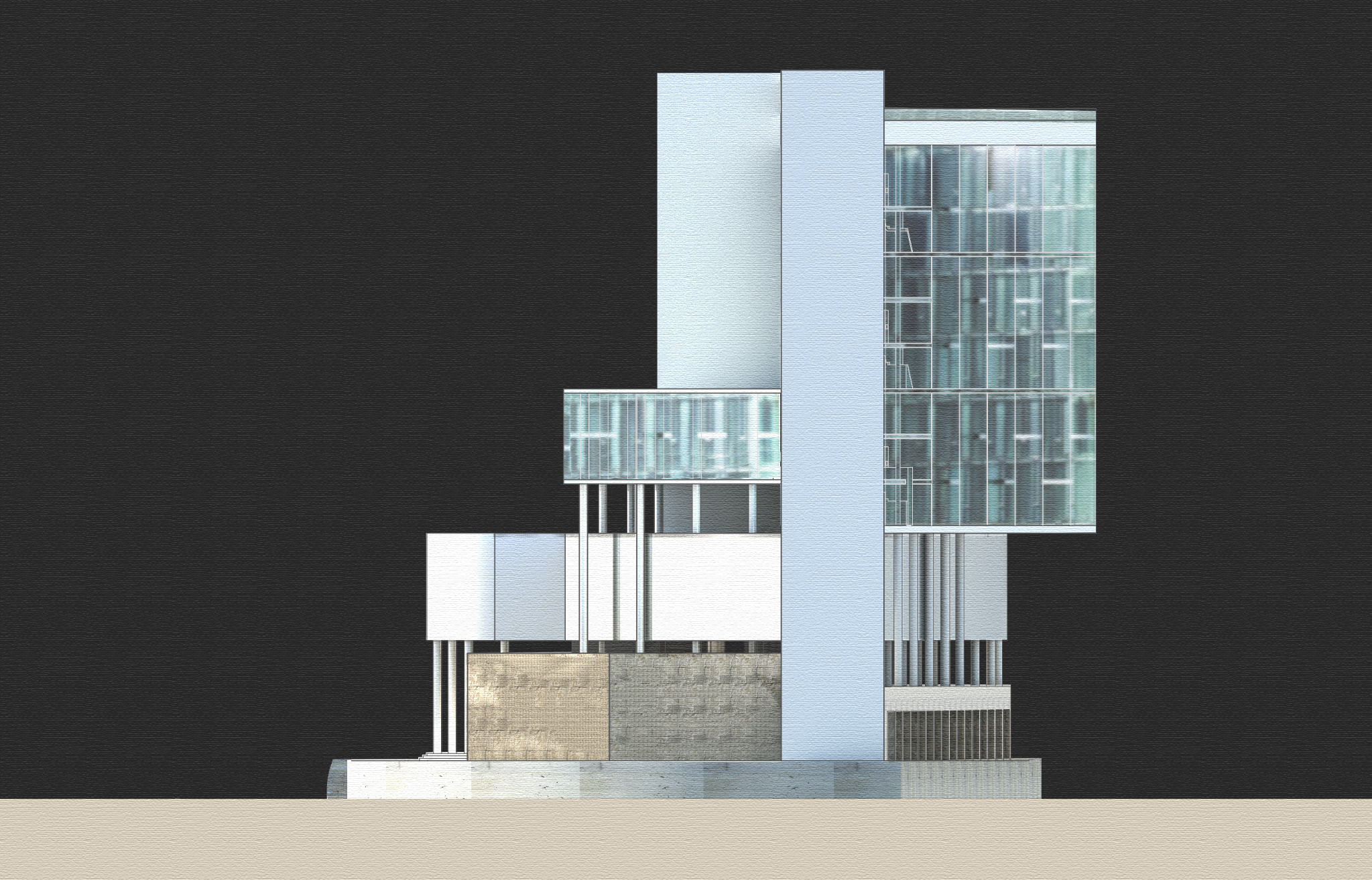 Illustrative Elevation - East