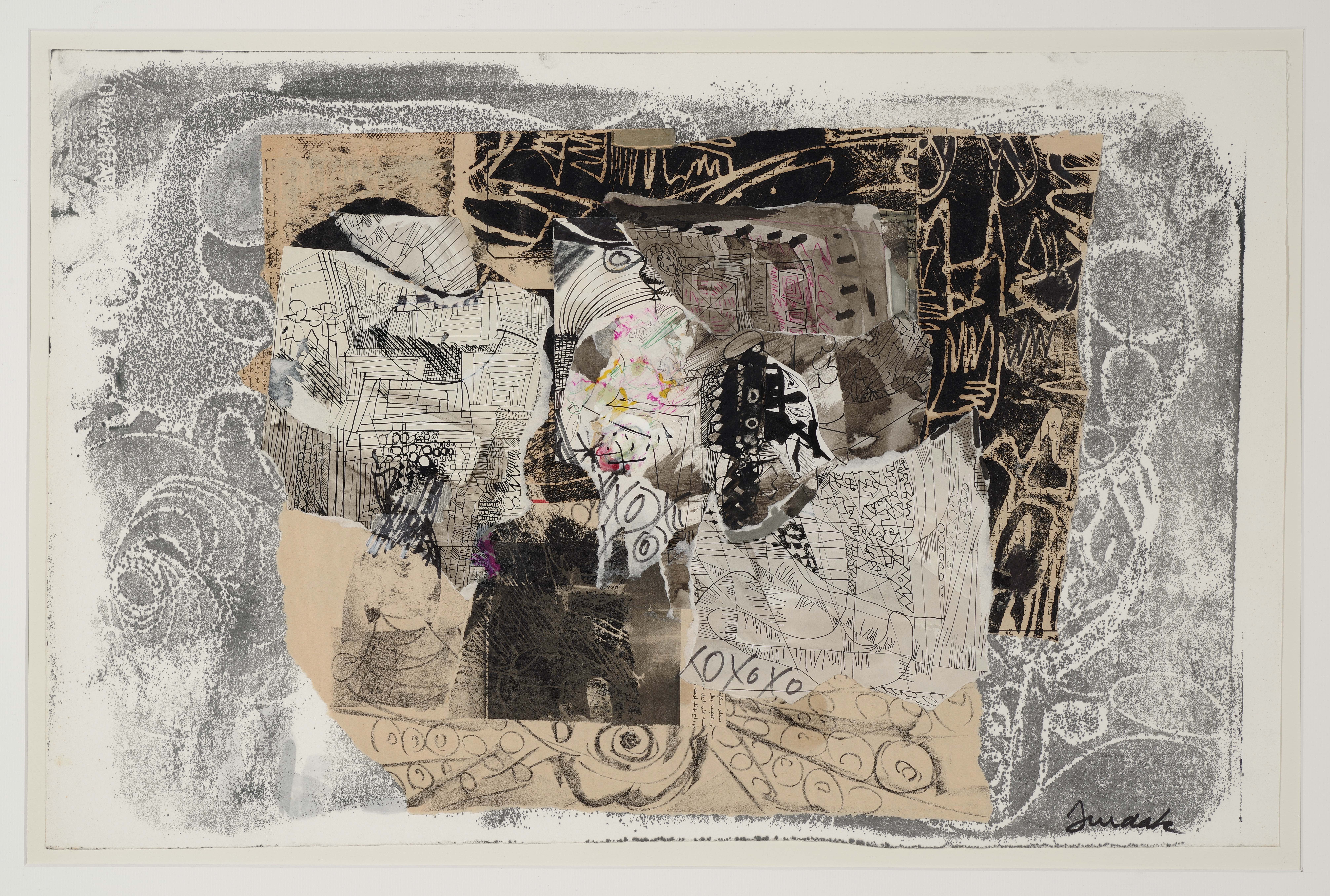 Halim Jurdak, untitled collage, 2000